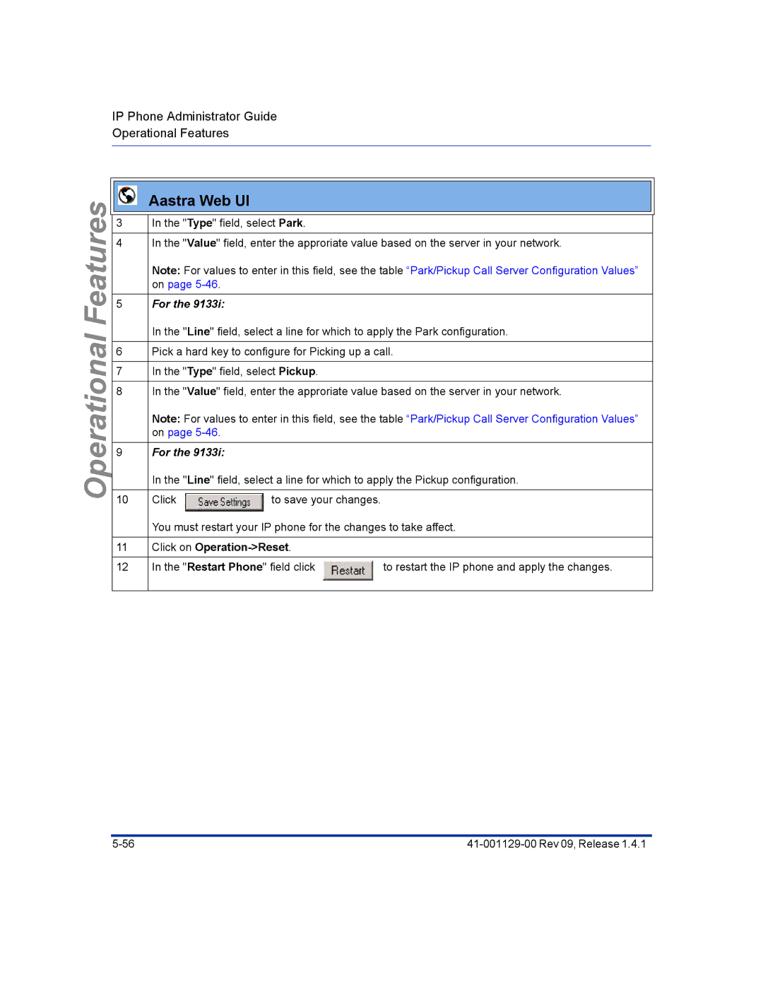 Aastra Telecom 480I CT manual For 