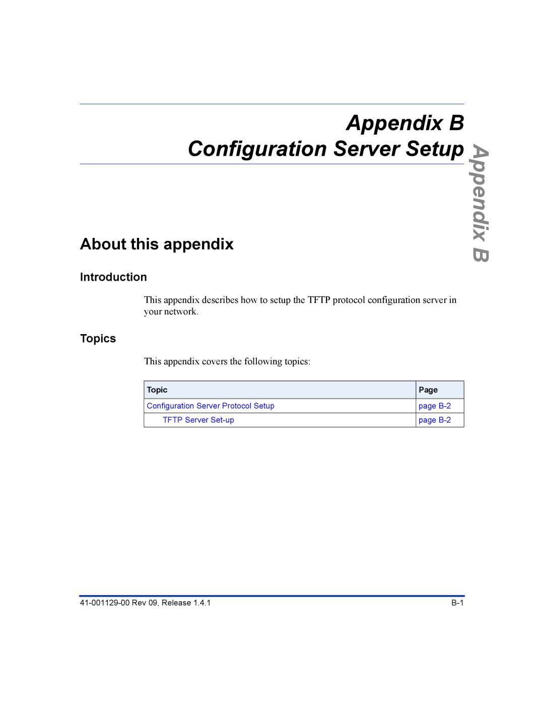 Aastra Telecom 480I CT manual Appendix B 