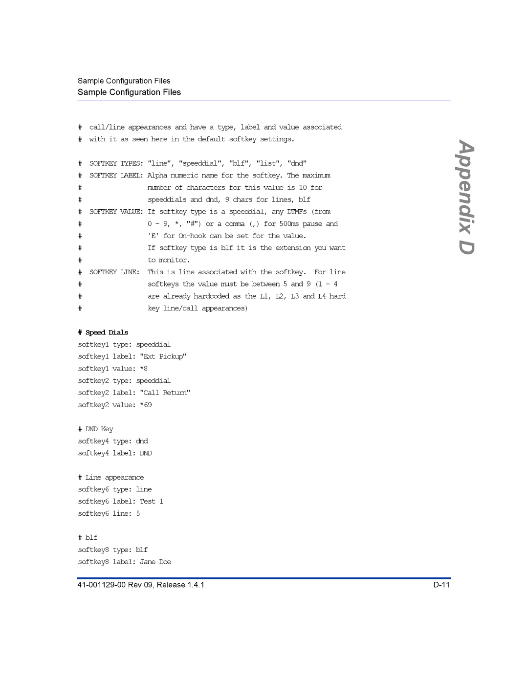 Aastra Telecom 480I CT manual # Speed Dials 