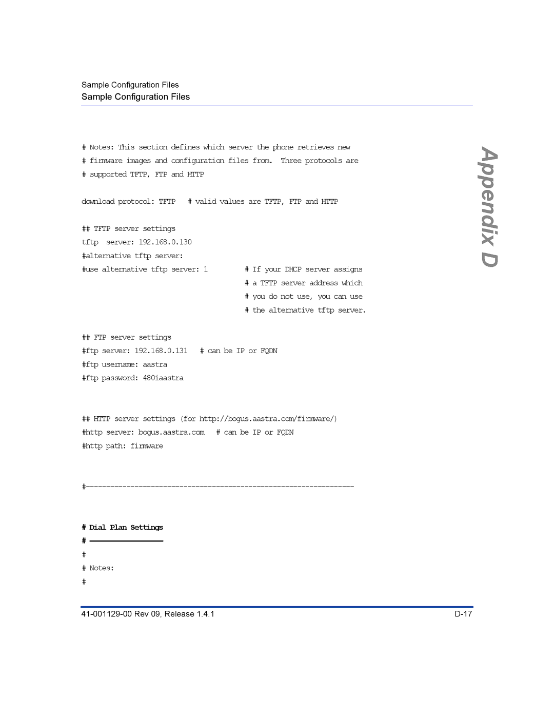 Aastra Telecom 480I CT manual Appendix 