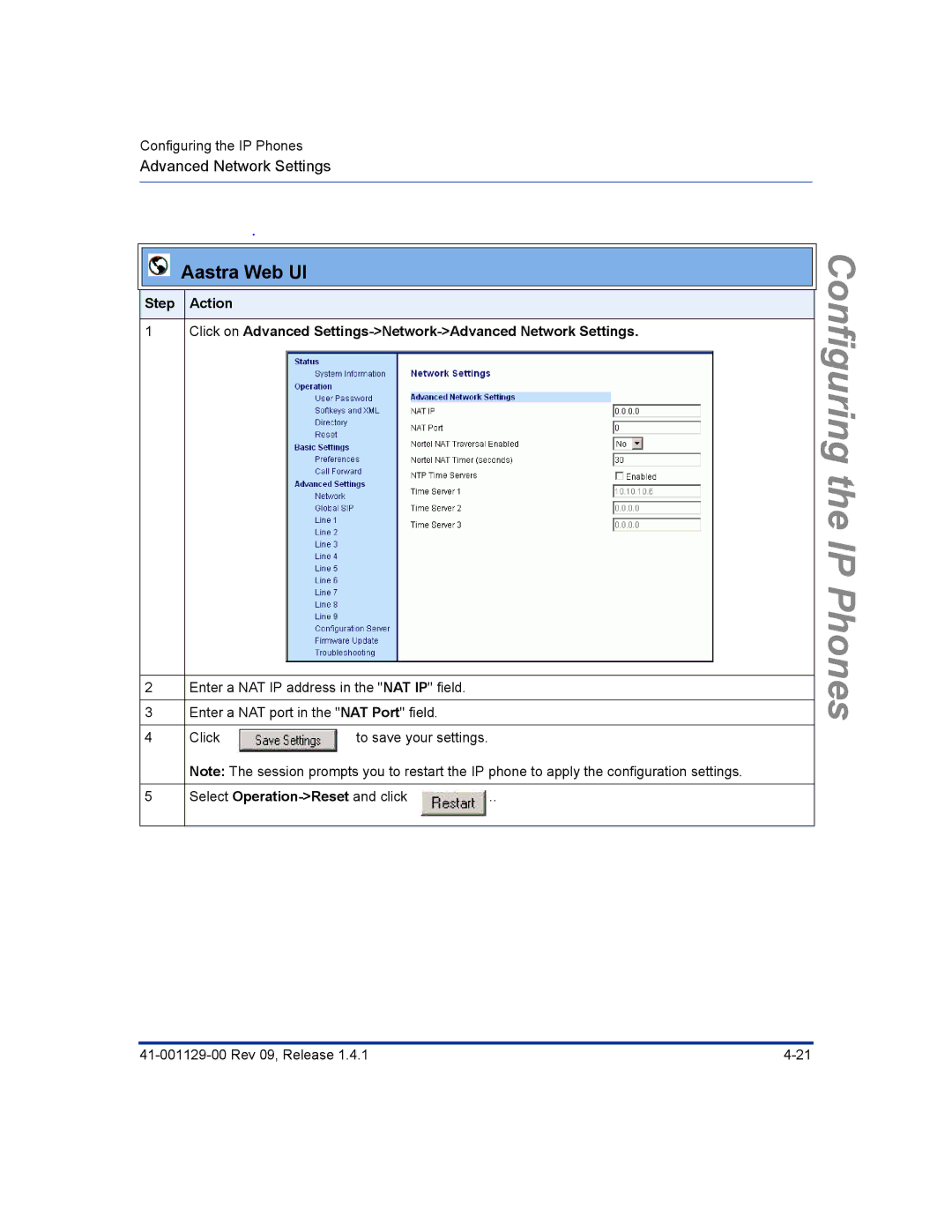 Aastra Telecom 480I CT manual Phones 