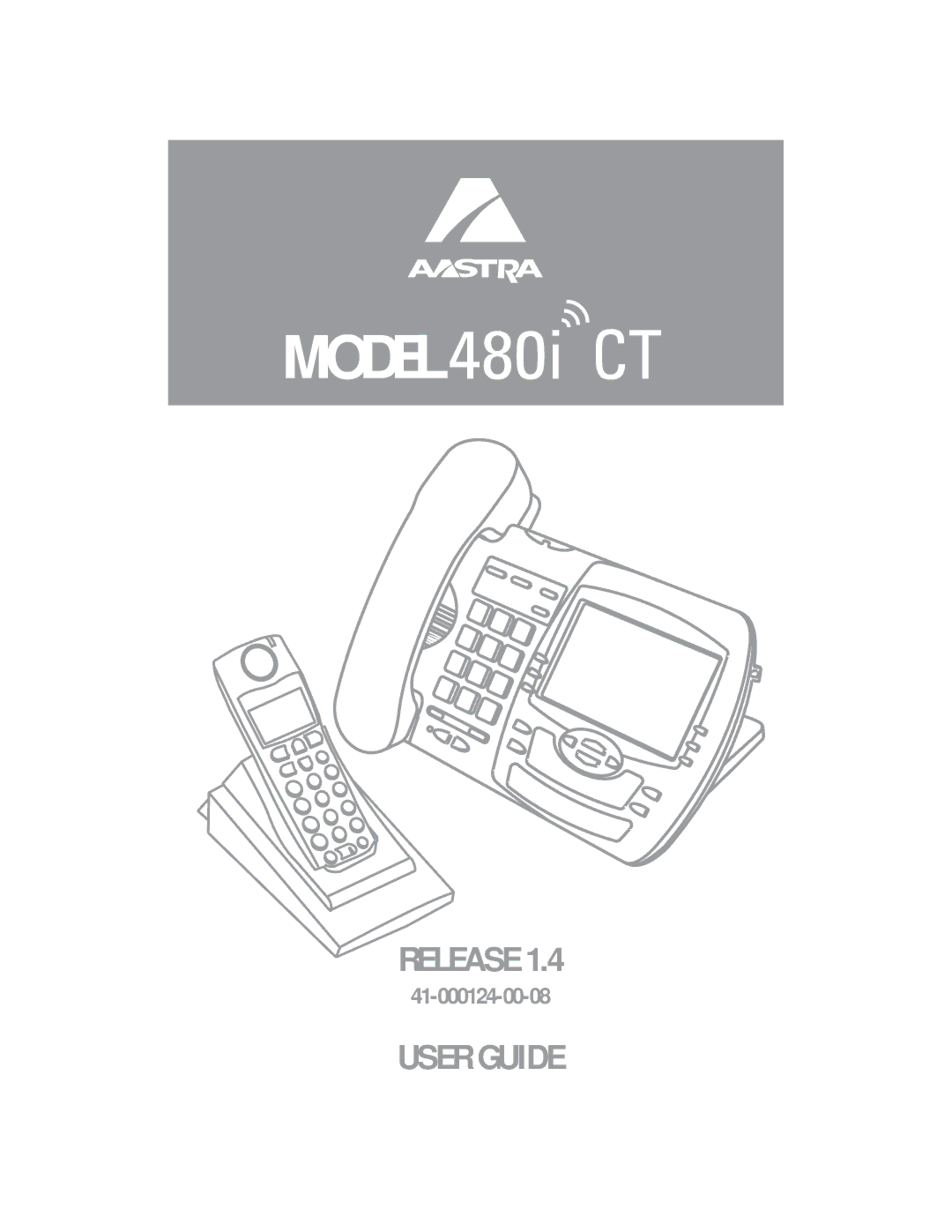 Aastra Telecom 480I CT manual Model 