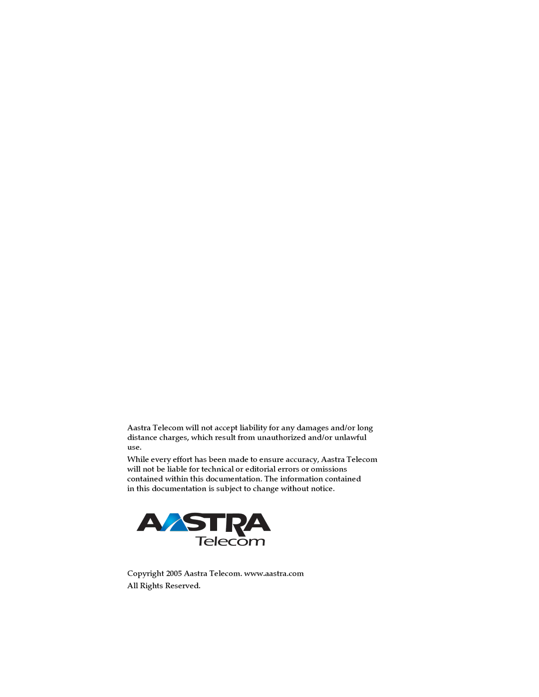 Aastra Telecom 480I manual 