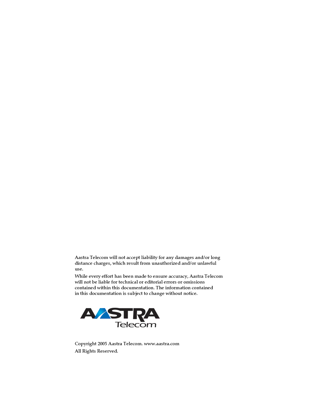 Aastra Telecom 480I manual 