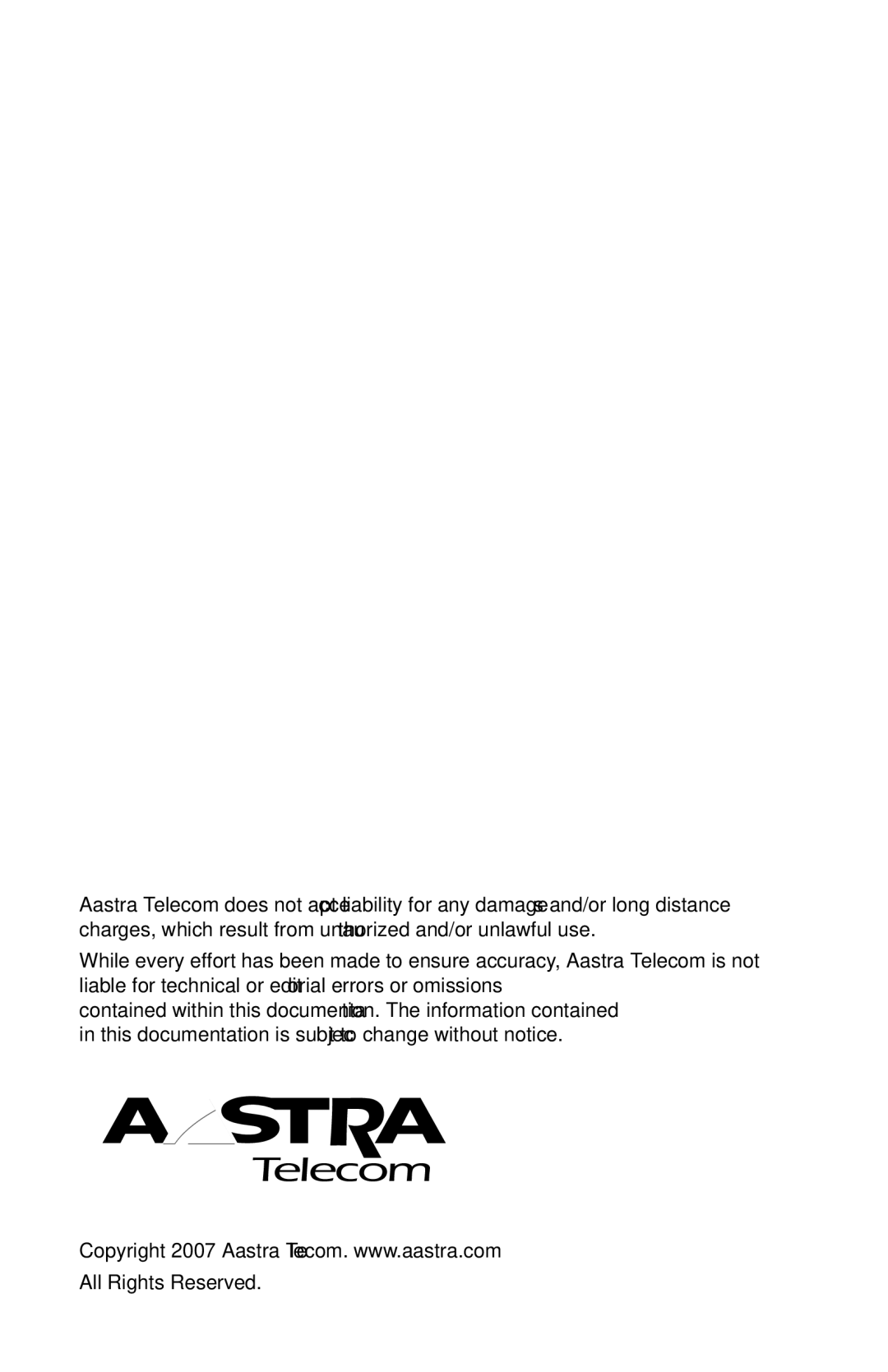 Aastra Telecom 55i IP Phone manual 