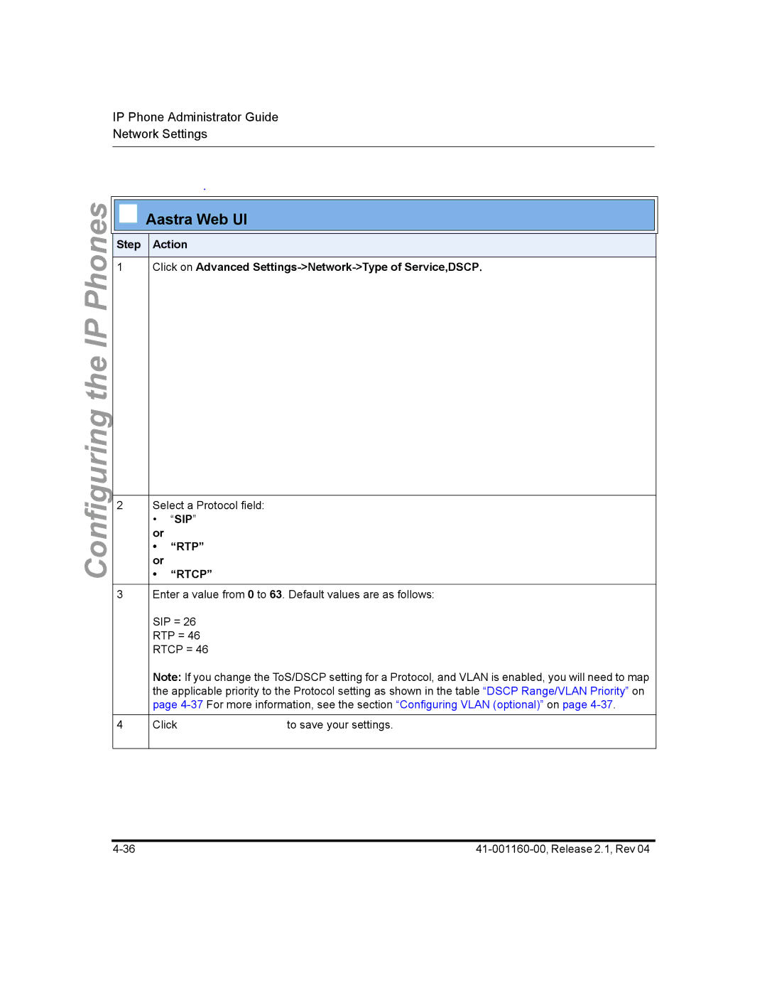 Aastra Telecom 57I CT, 55I, 53I manual Configuring 