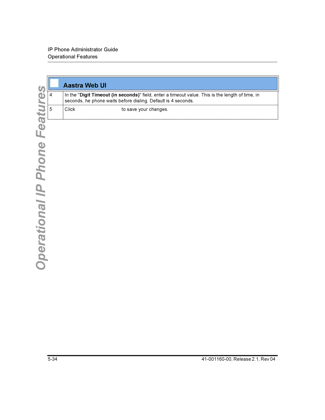 Aastra Telecom 57I CT, 55I, 53I manual To save your changes 