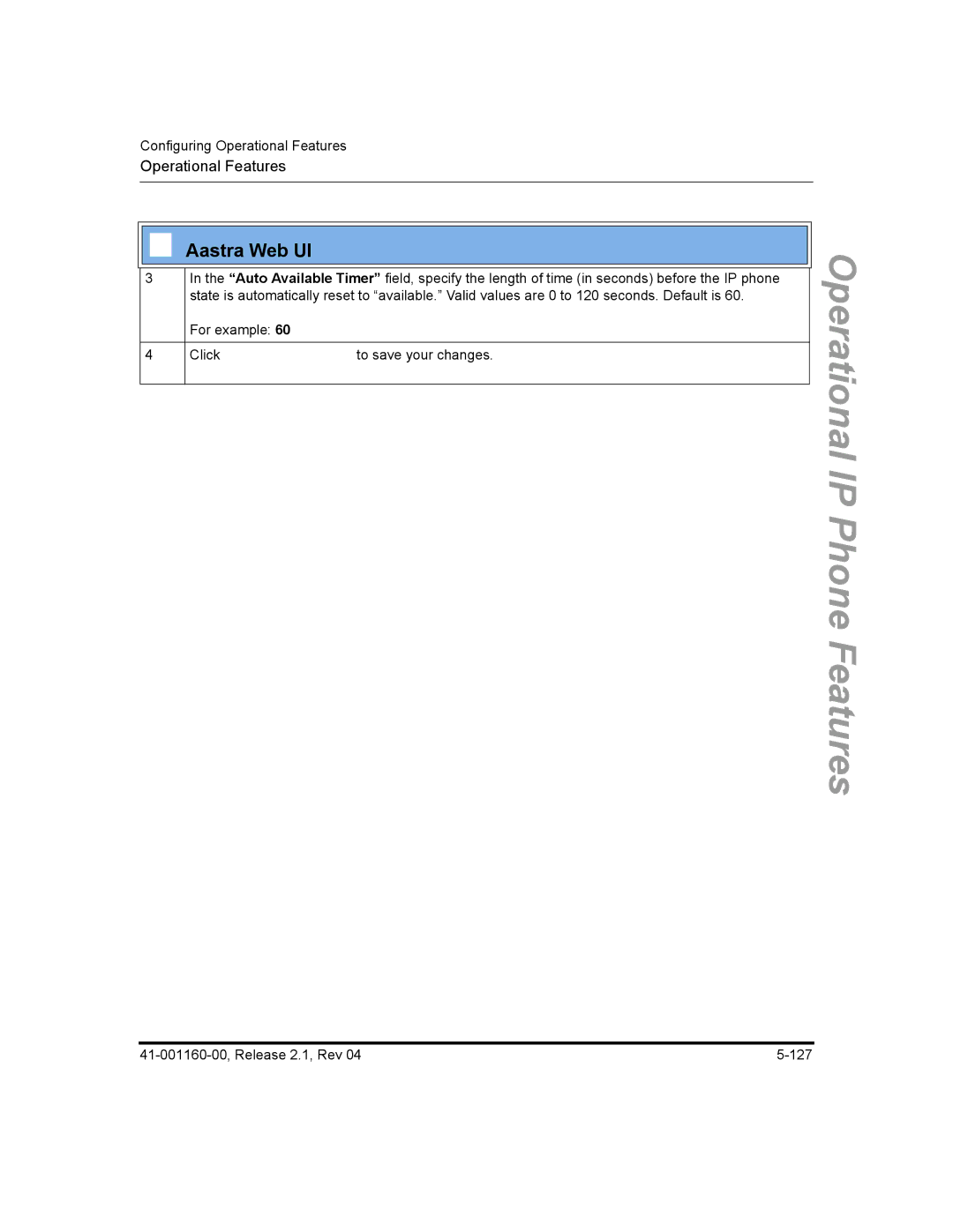 Aastra Telecom 55I, 57I CT, 53I manual 41-001160-00, Release 2.1, Rev 127 