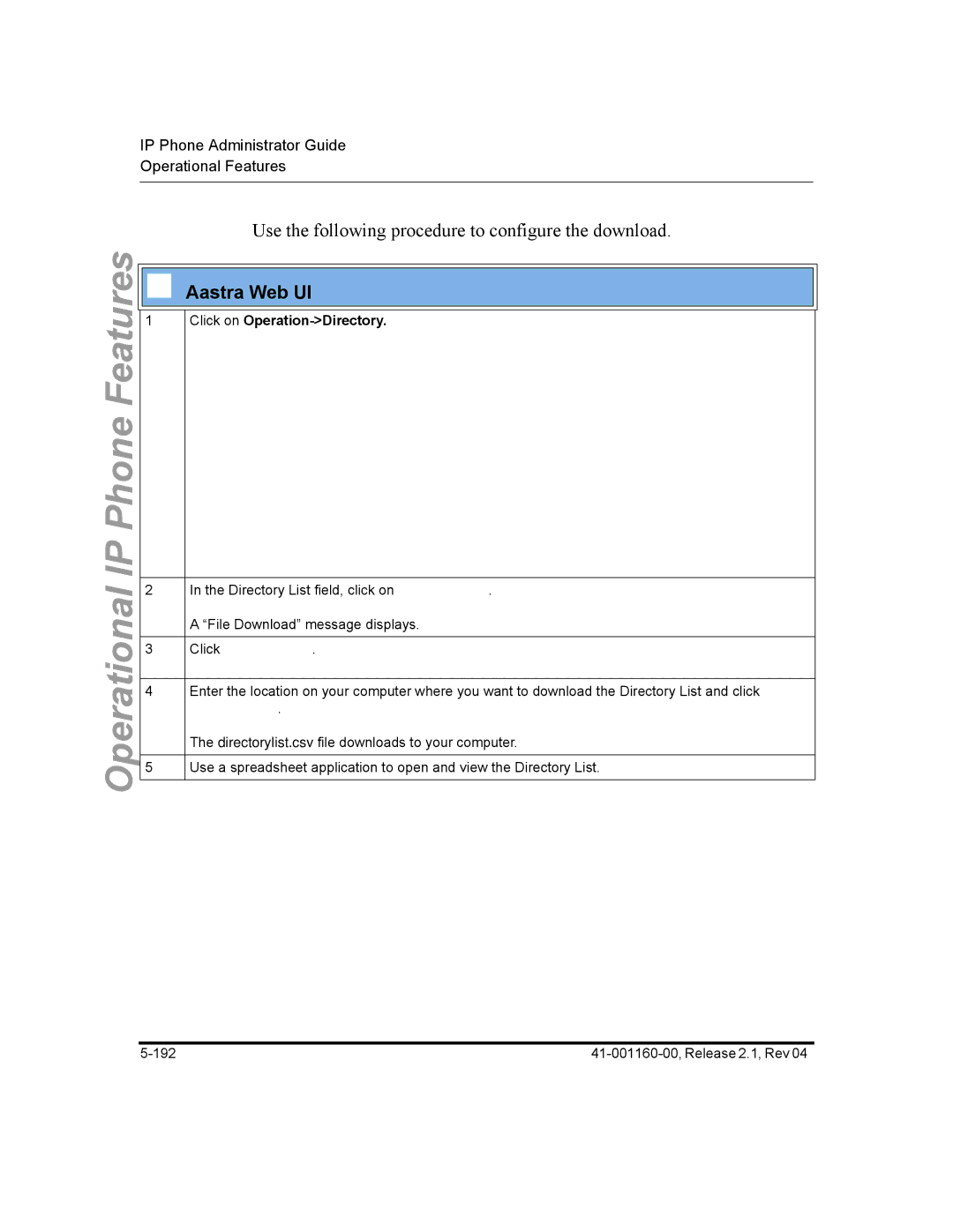 Aastra Telecom 57I CT, 55I, 53I manual FeaturesPhoneIP 