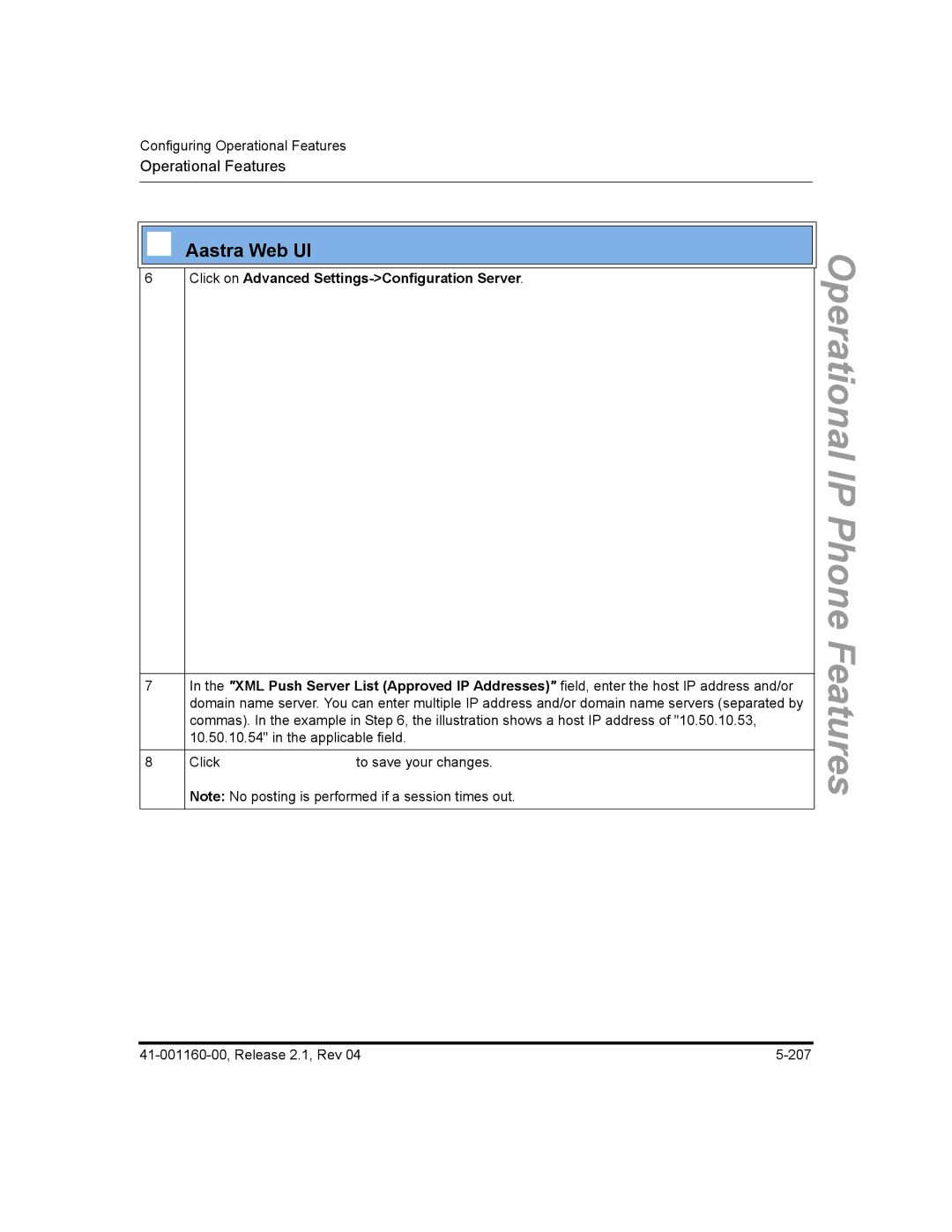 Aastra Telecom 55I, 57I CT, 53I manual 41-001160-00, Release 2.1, Rev 207 