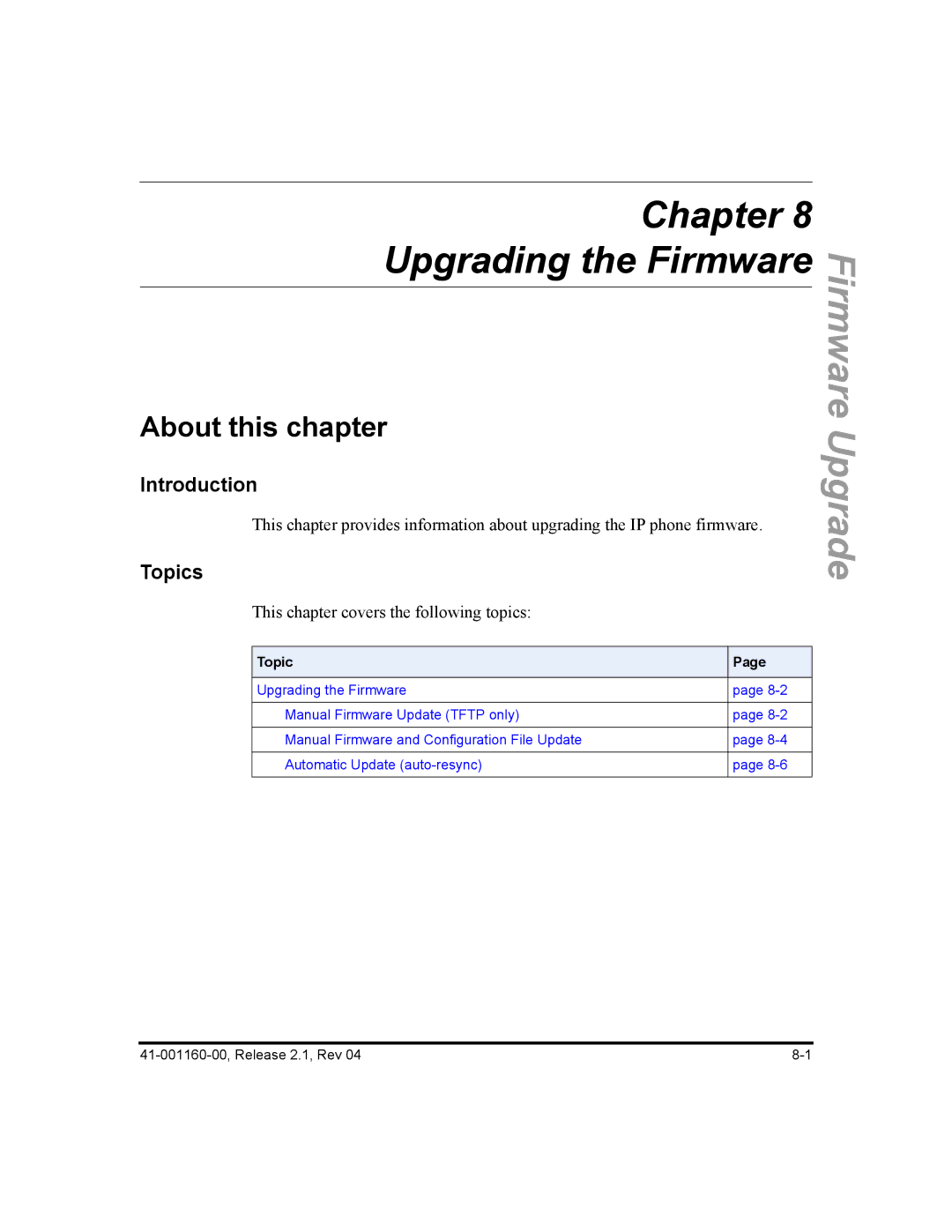 Aastra Telecom 55I, 57I CT, 53I manual Firmware Upgrade 