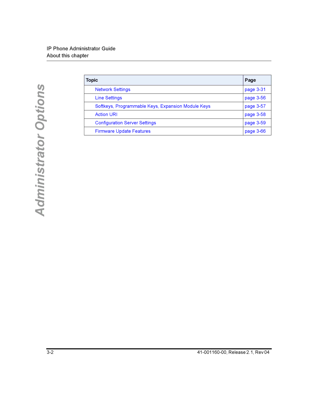 Aastra Telecom 57I CT, 55I, 53I manual Administrator 