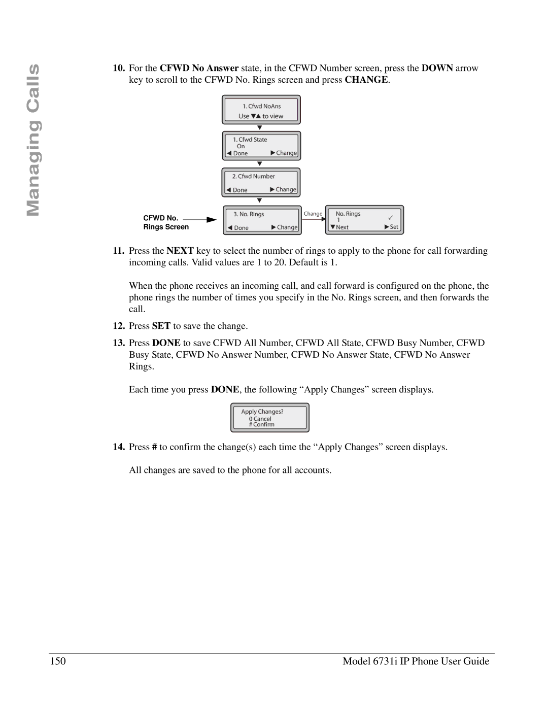 Aastra Telecom 6731I manual Model 6731i IP Phone User Guide 