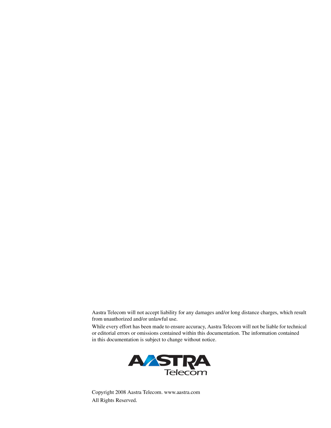 Aastra Telecom 6731I manual 