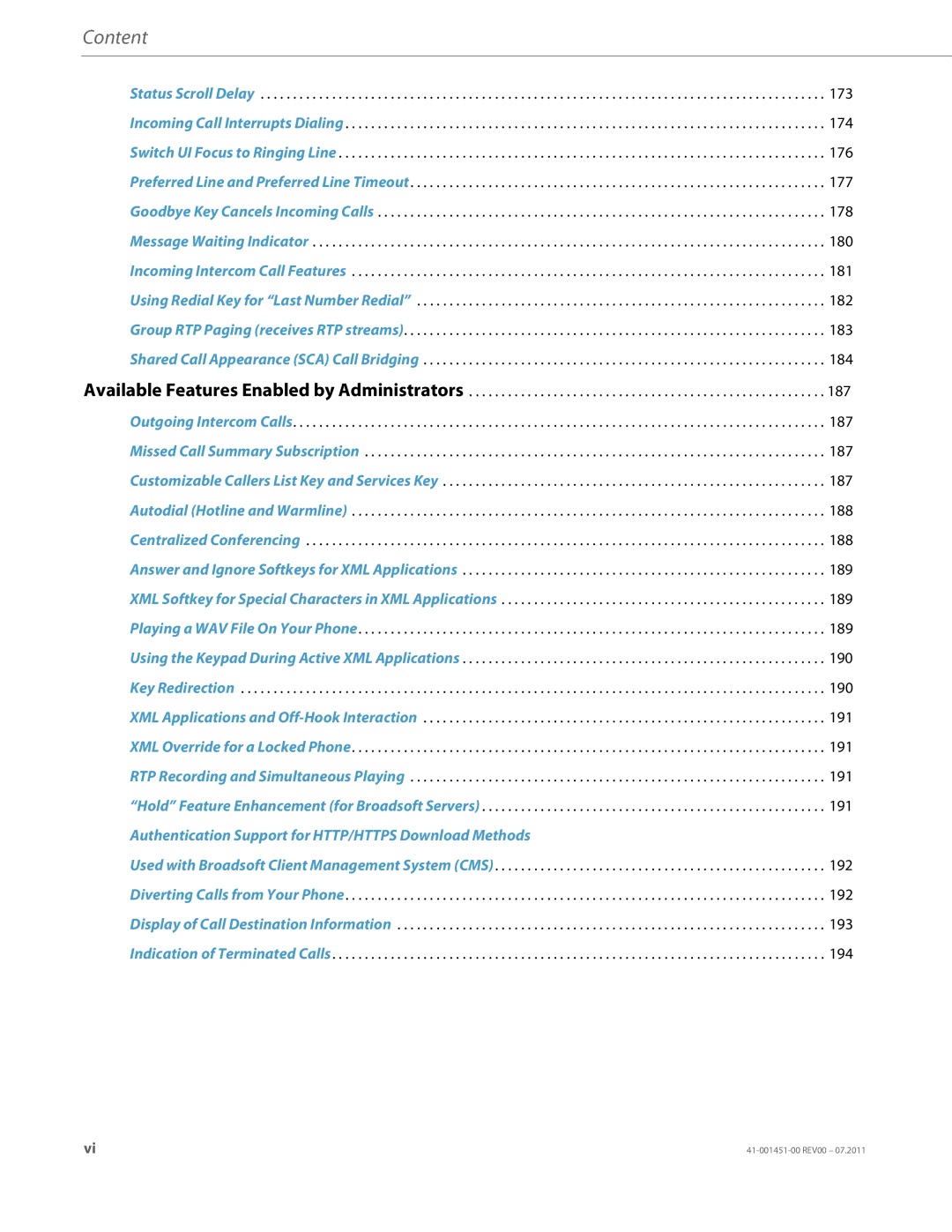 Aastra Telecom 6735I manual Authentication Support for HTTP/HTTPS Download Methods 