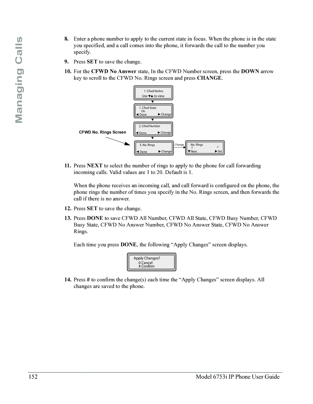 Aastra Telecom 6753I manual Model 6753i IP Phone User Guide 