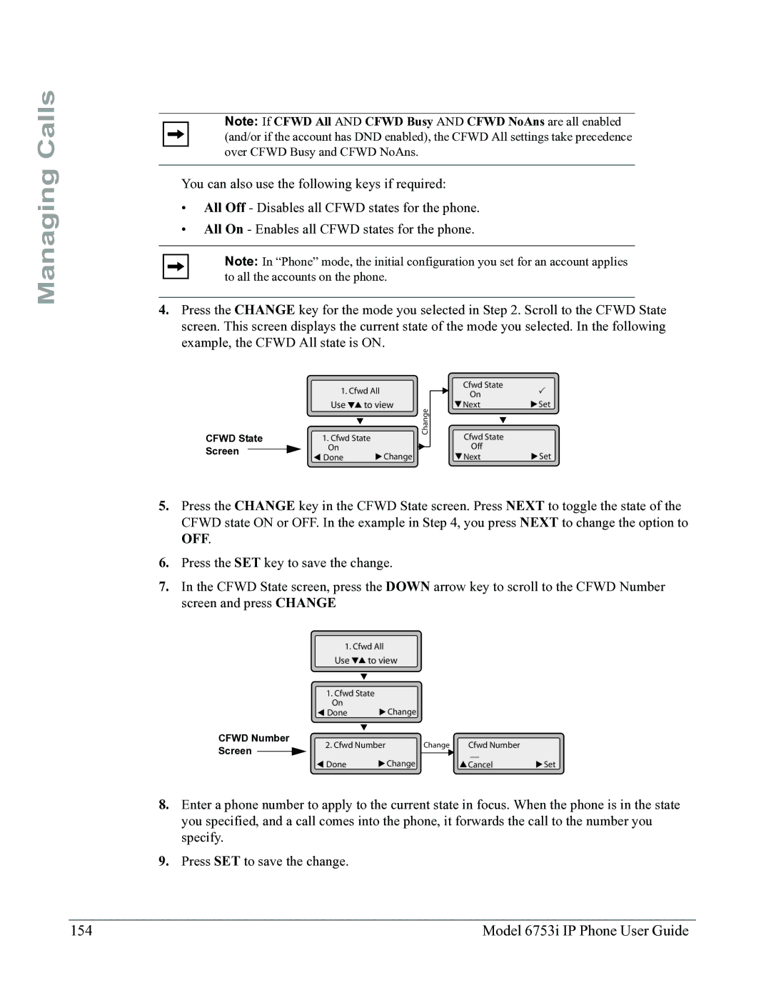 Aastra Telecom 6753I manual Model 6753i IP Phone User Guide 