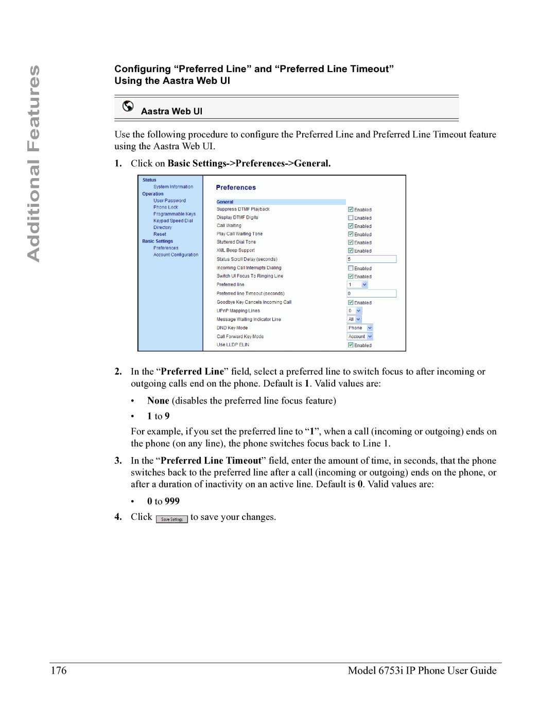 Aastra Telecom 6753I manual Model 6753i IP Phone User Guide 