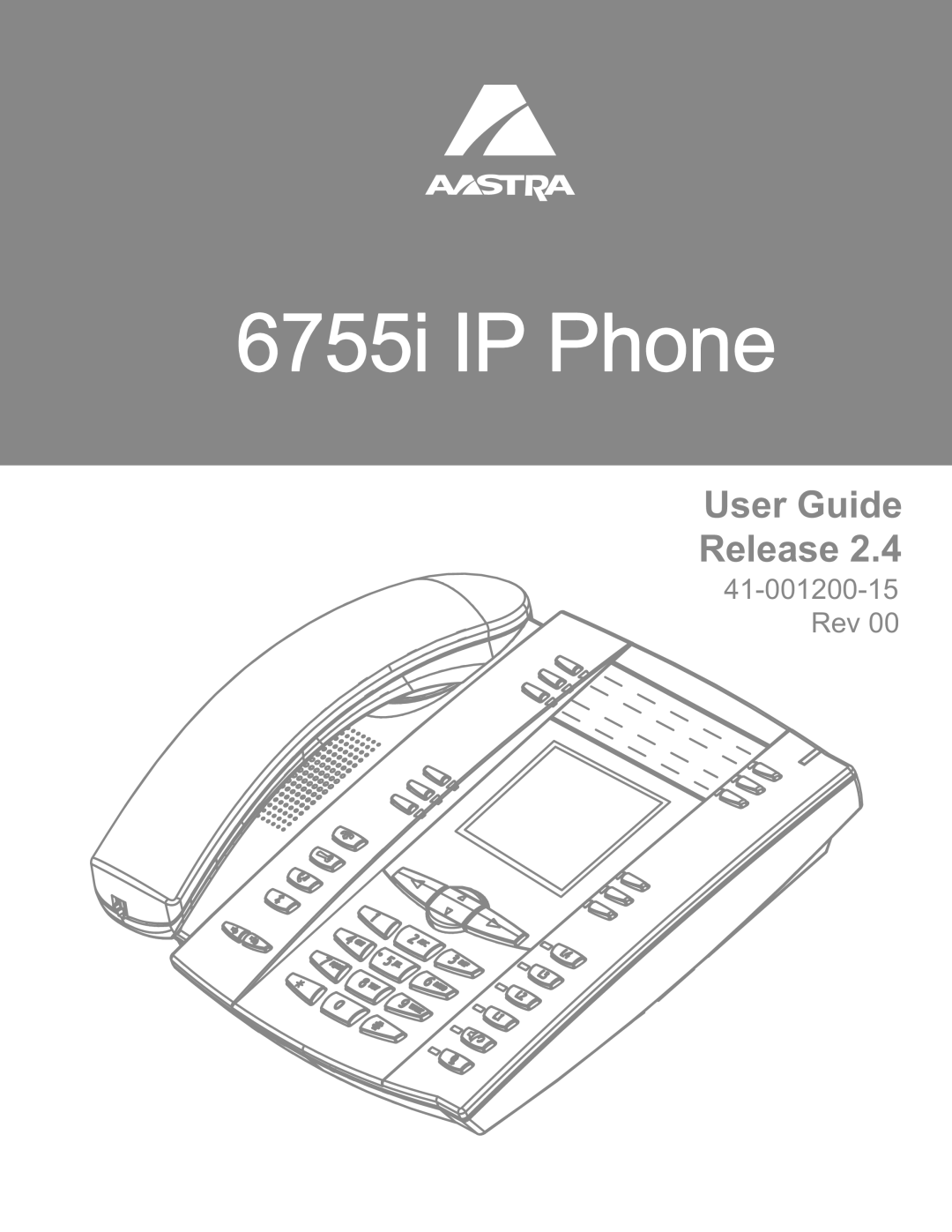 Aastra Telecom manual 6755i IP Phone 