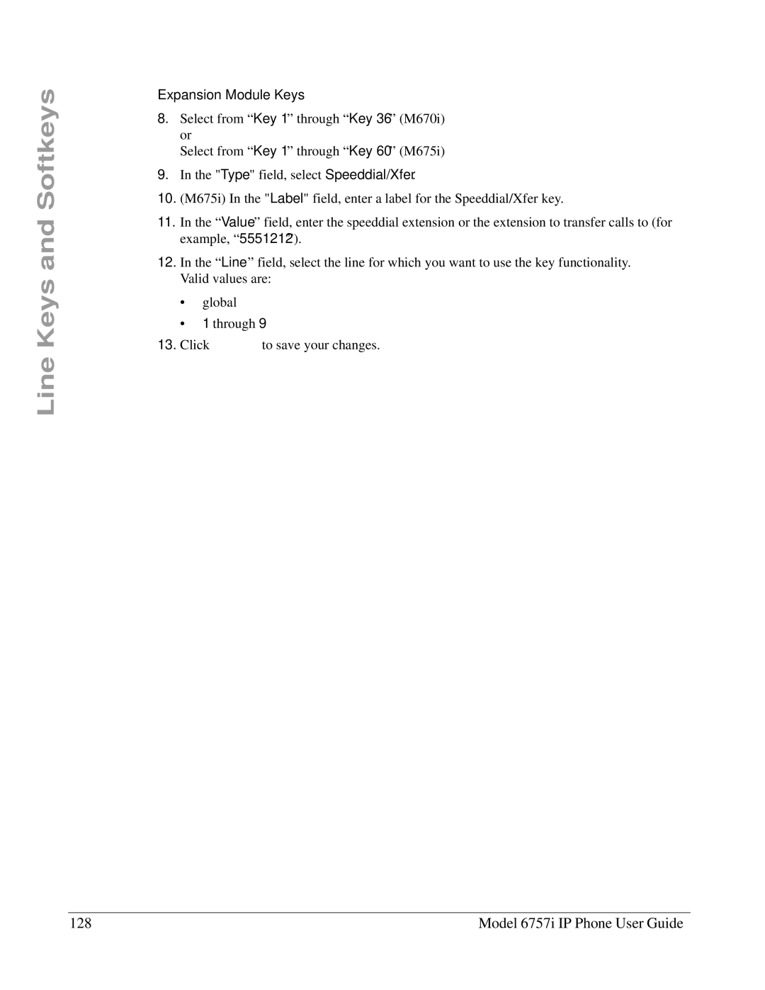 Aastra Telecom 6757I manual Model 6757i IP Phone User Guide 