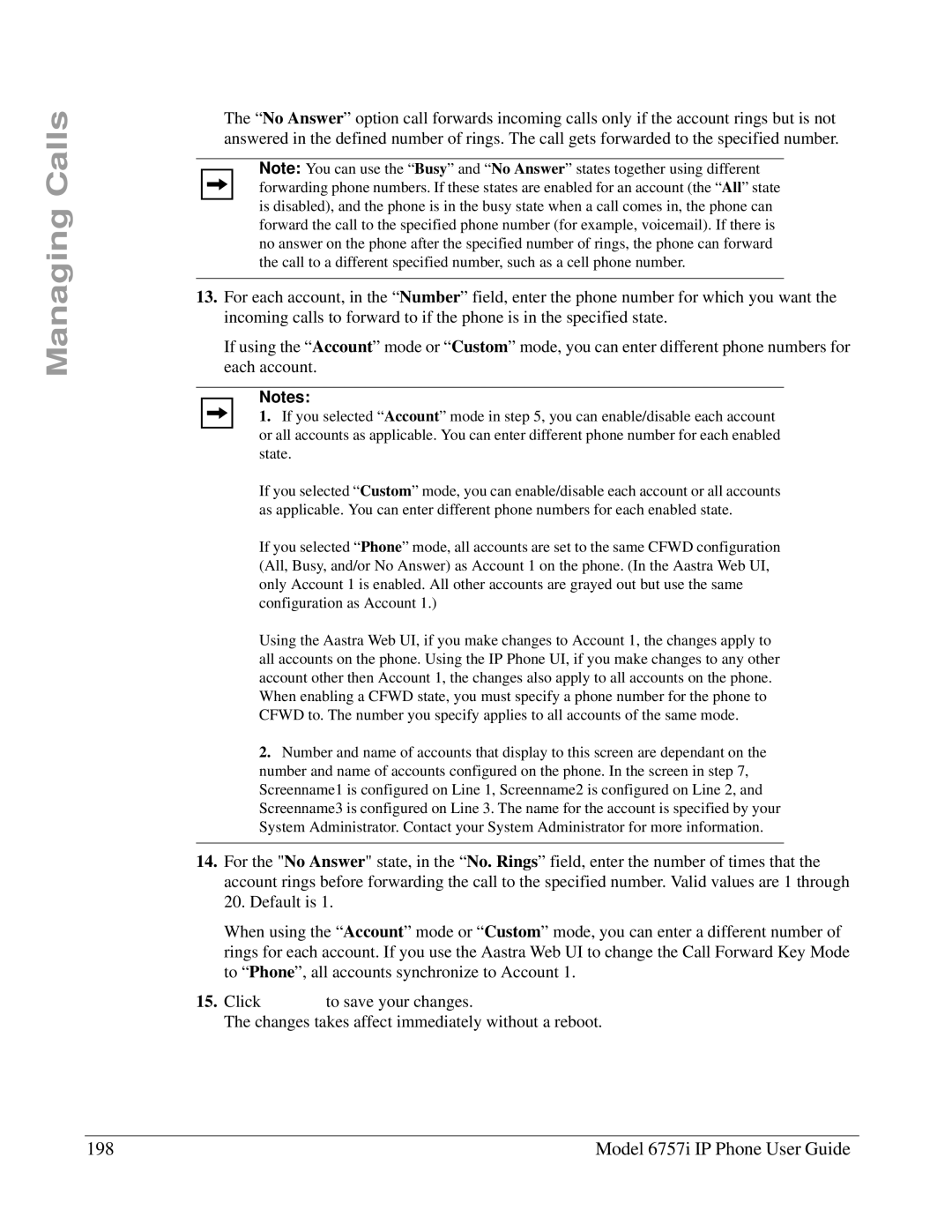 Aastra Telecom 6757I manual Model 6757i IP Phone User Guide 