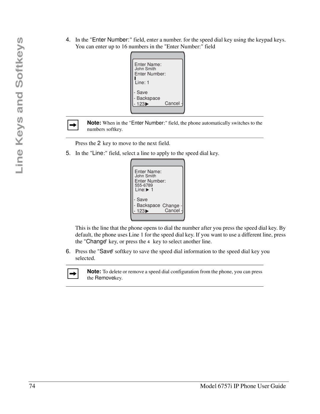 Aastra Telecom 6757I manual Enter Name 