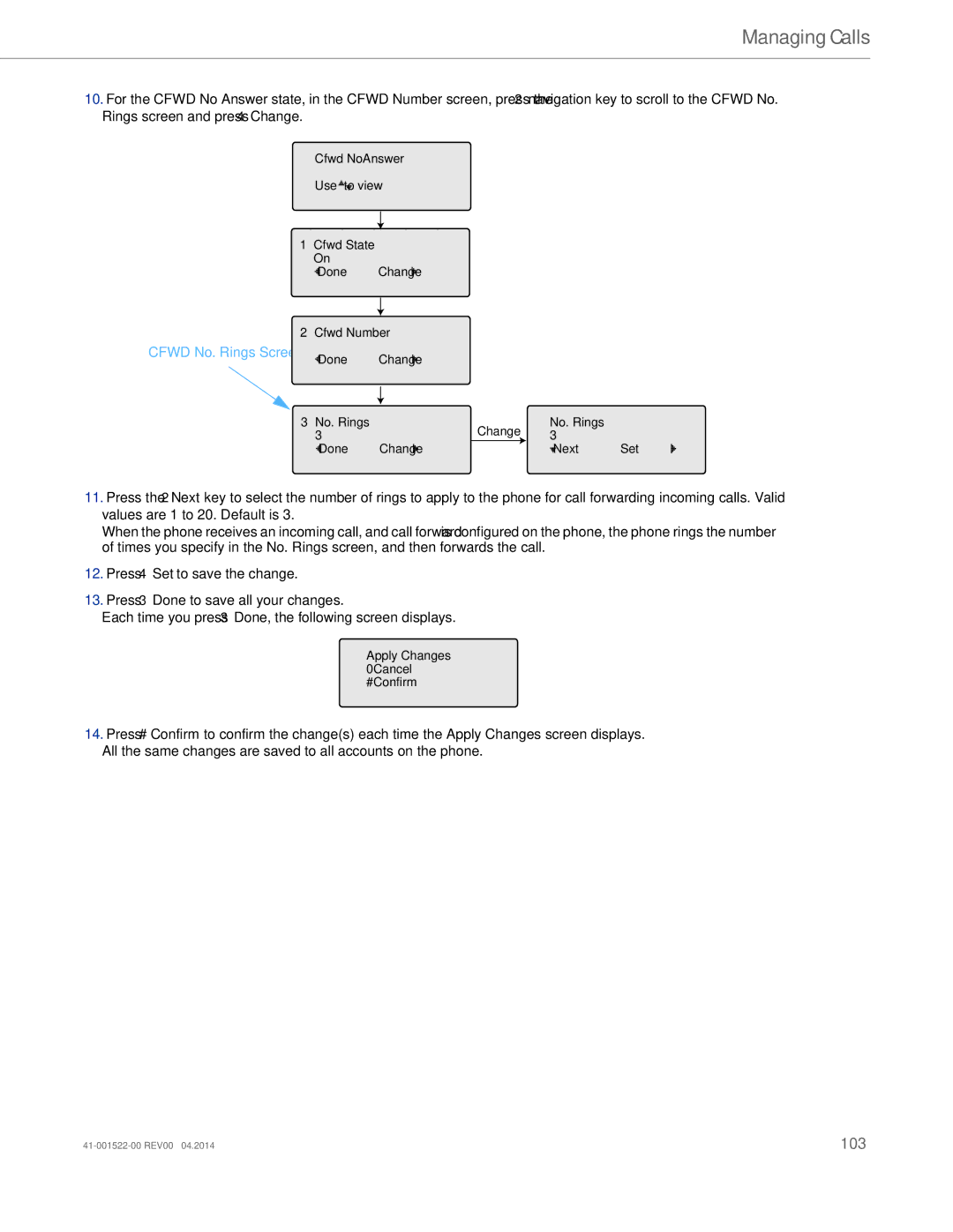 Aastra Telecom 6863i manual 103 