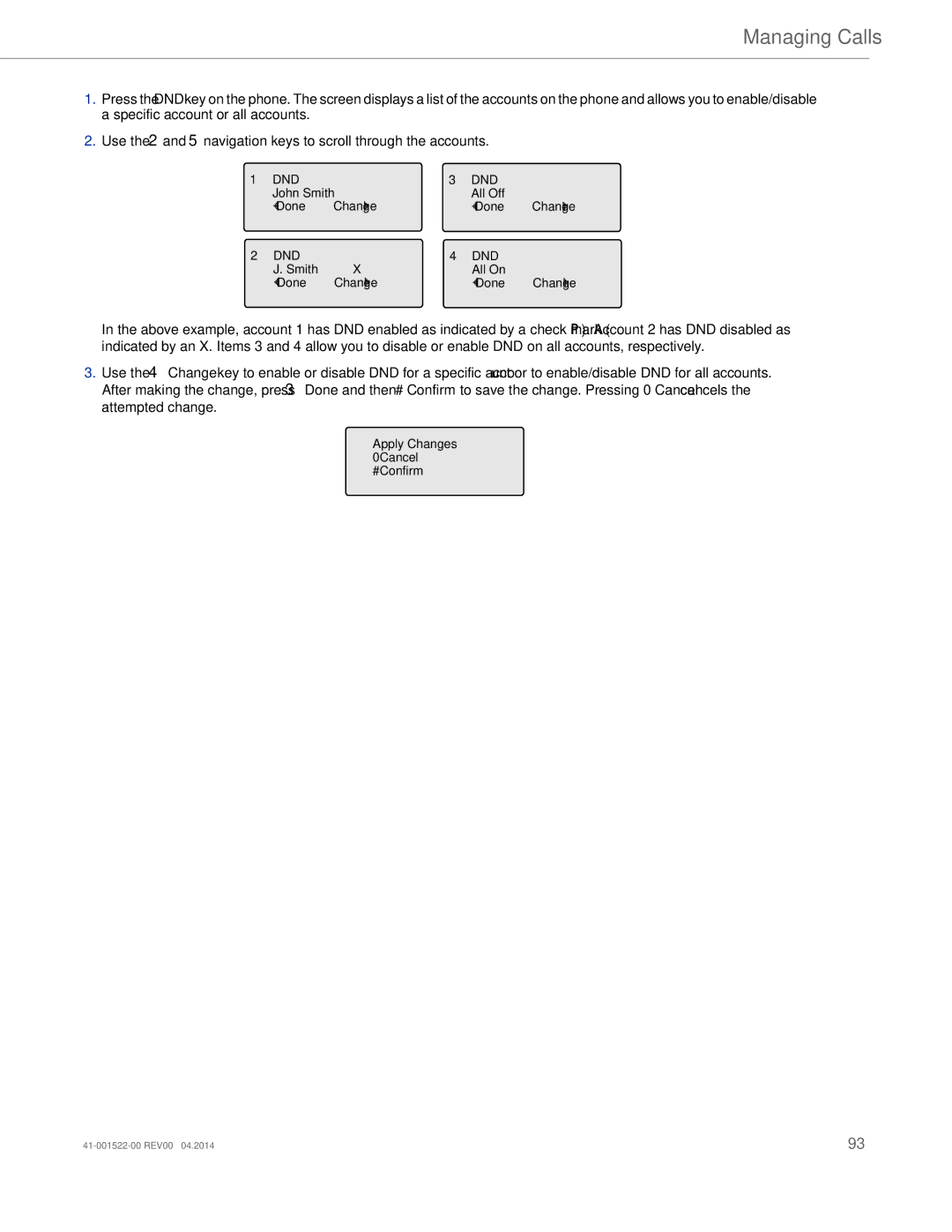 Aastra Telecom 6863i manual Dnd 