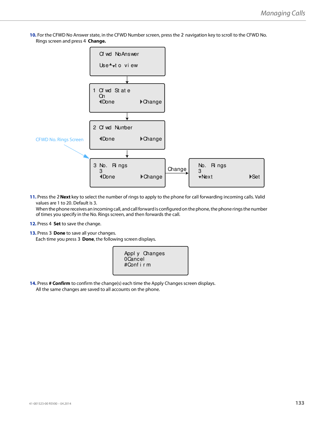 Aastra Telecom 6865i manual 133 