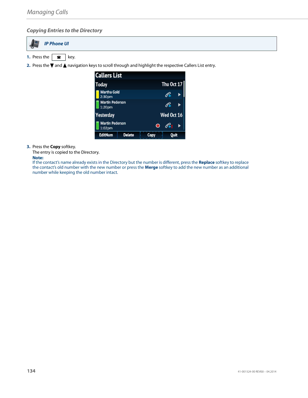 Aastra Telecom 6867i SIP manual 134 