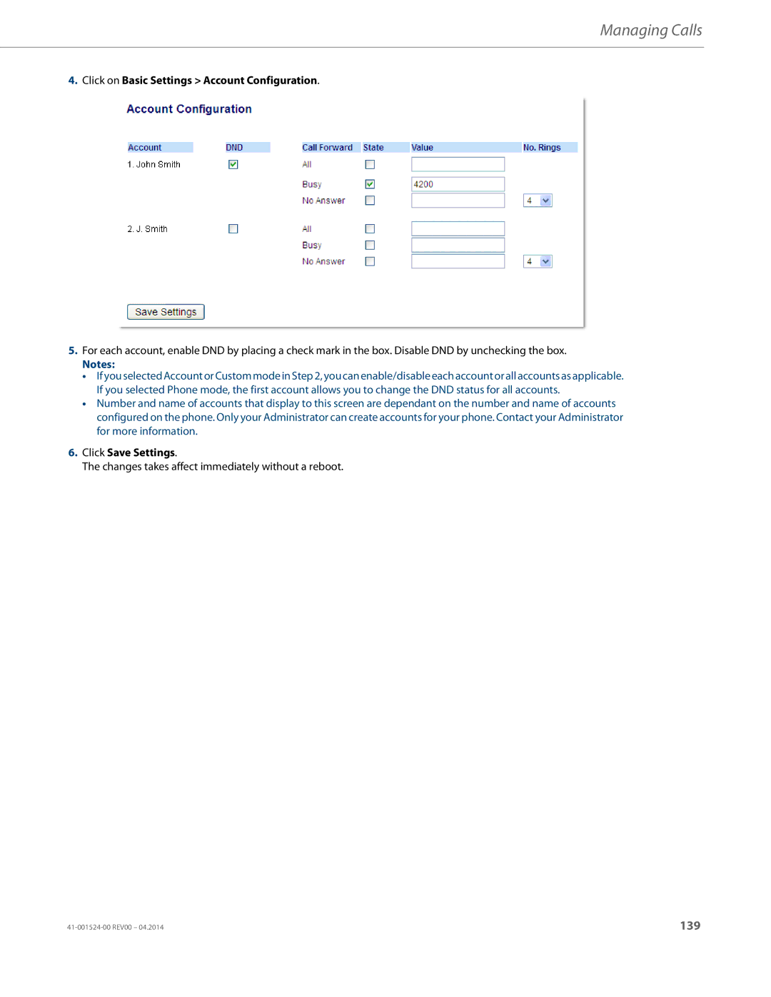 Aastra Telecom 6867i SIP manual 139 