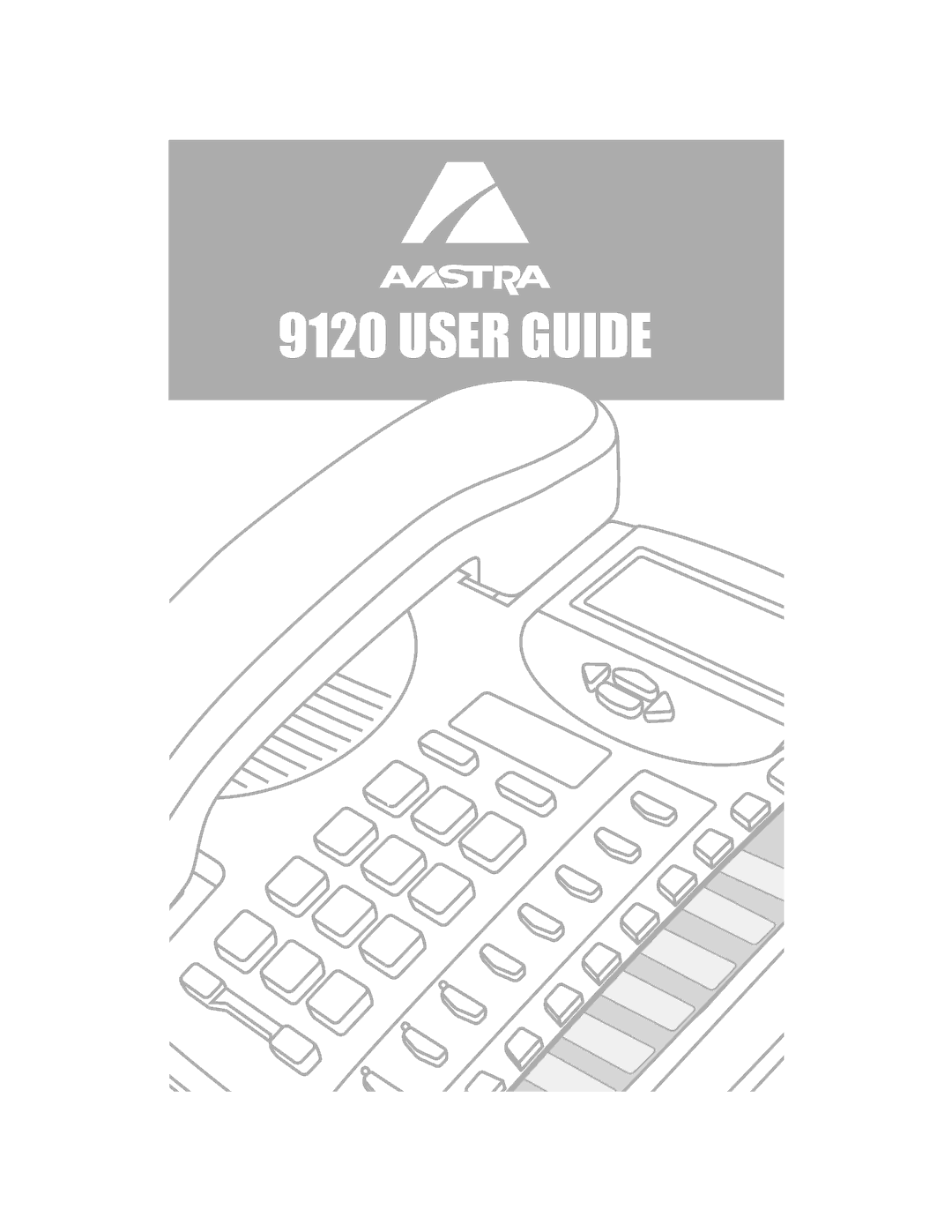 Aastra Telecom 9120 manual User Guide 