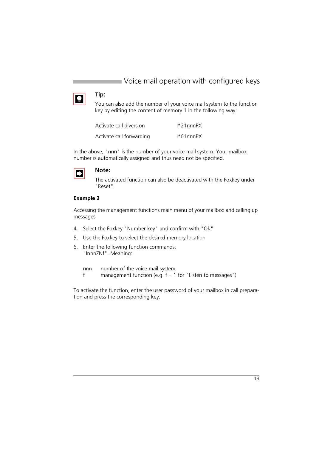 Aastra Telecom AVS 5150 manual Tip 