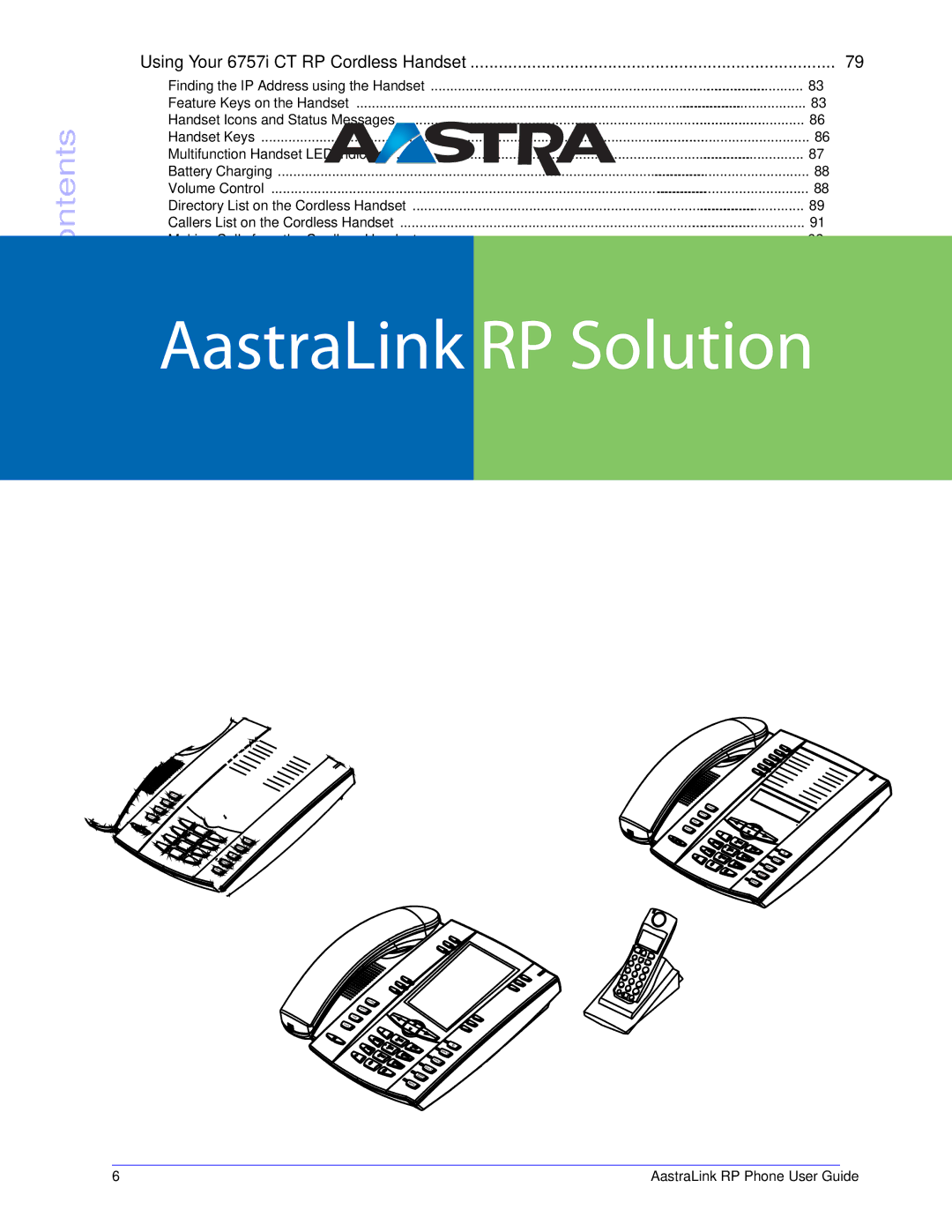 Aastra Telecom CT Cordless manual 100 