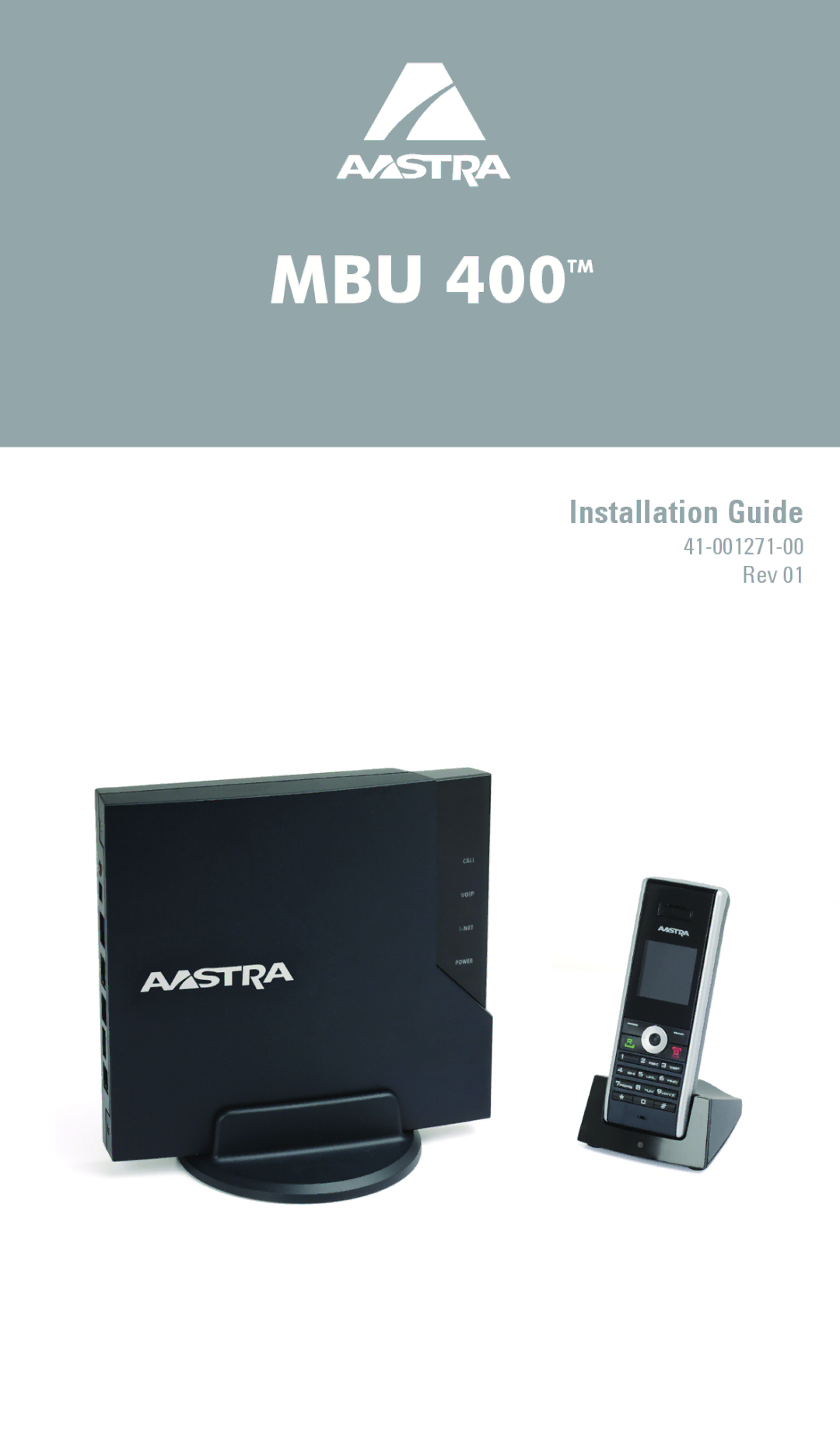 Aastra Telecom MBU 400TM manual 