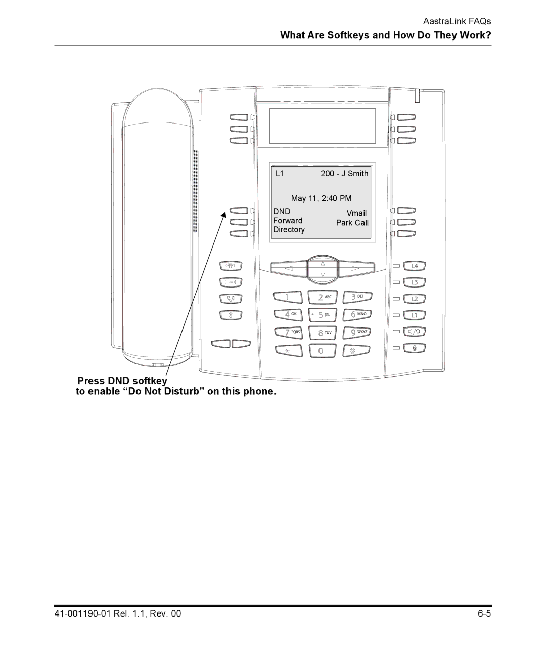 Aastra Telecom Pro 160 manual What Are Softkeys and How Do They Work? 