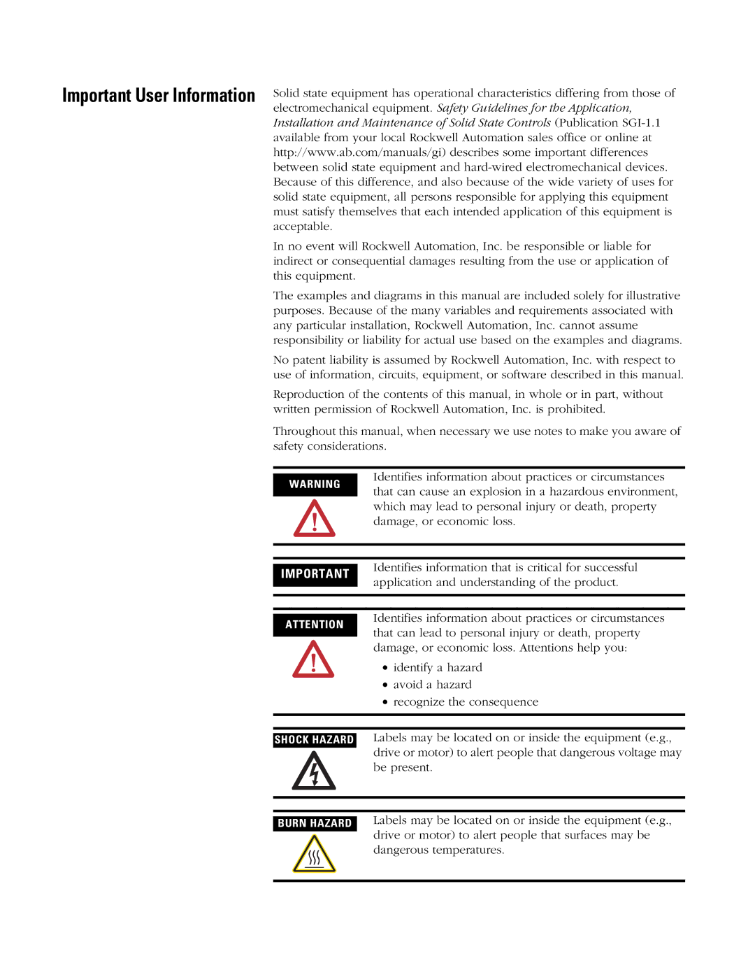 AB Soft 1760 manual Important User Information 