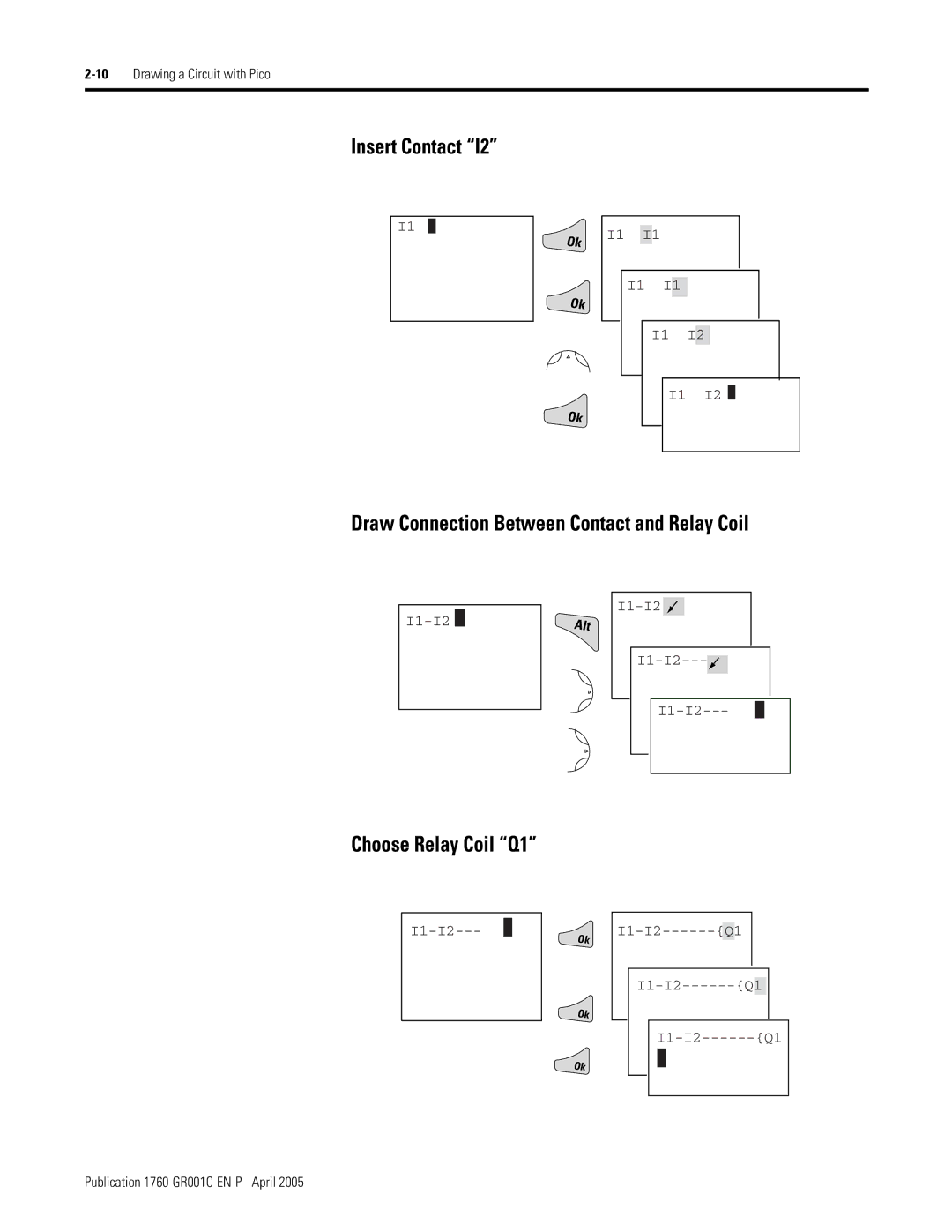 AB Soft 1760 manual Choose Relay Coil Q1 