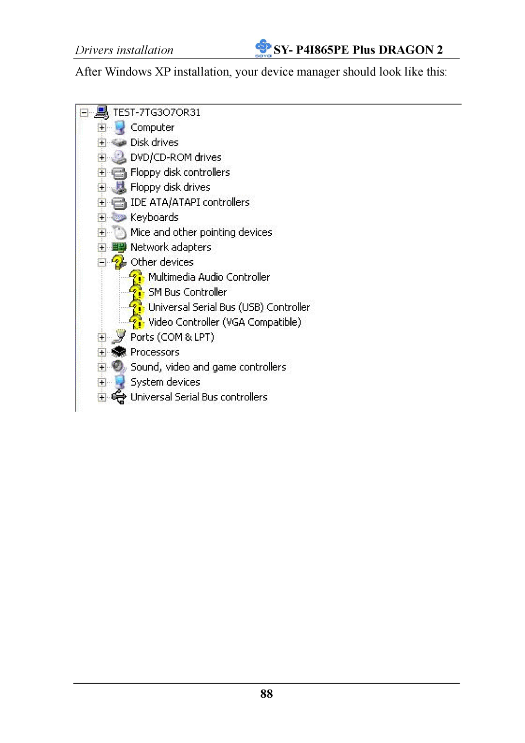 AB Soft ATX 12V user manual SY- P4I865PE Plus Dragon 