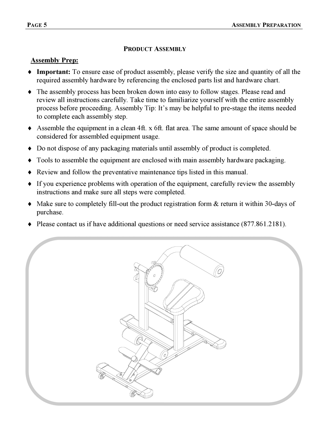 AB Soft LS 526 manual Assembly Prep 