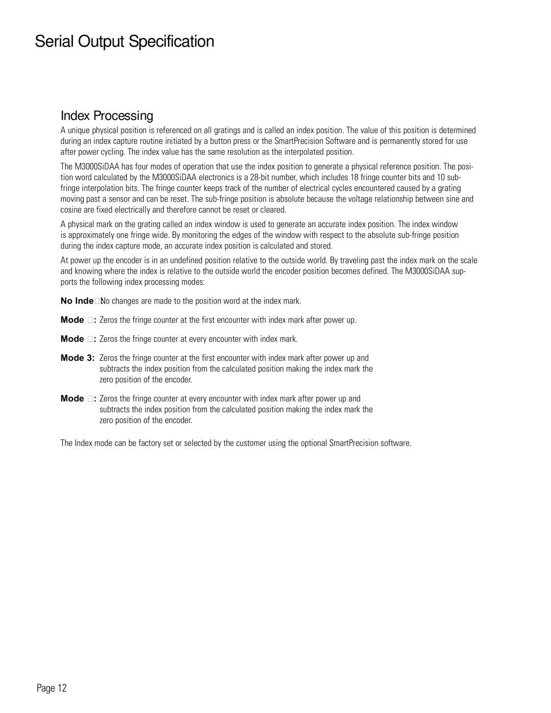 AB Soft Mercury 3000Si manual Index Processing 