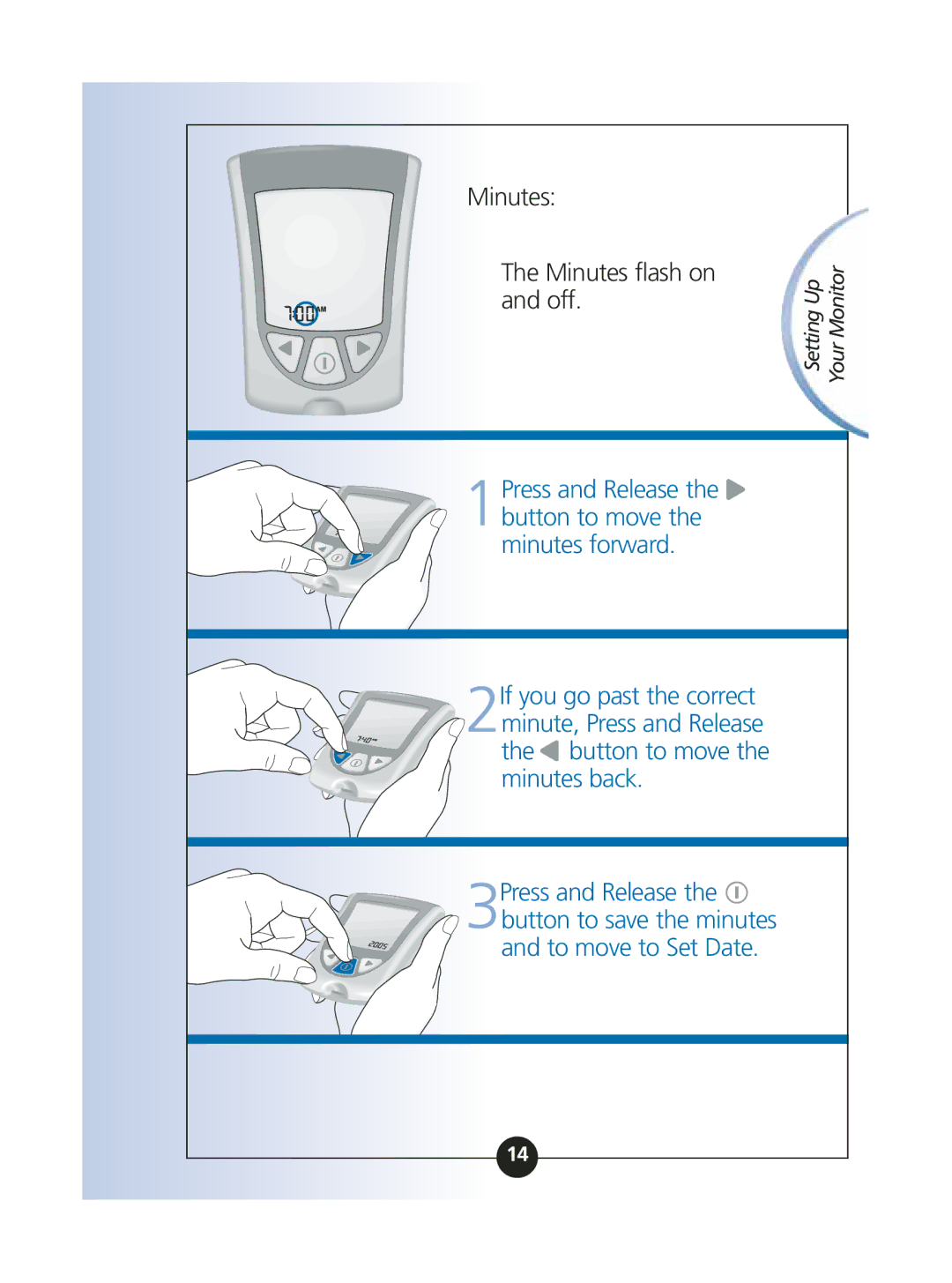 Abbott Diabetes Care ART06986 manual Minutes Minutes flash on and off 