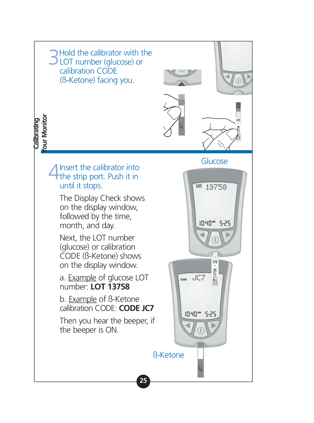 Abbott Diabetes Care ART06986 manual Then you hear the beeper, if the beeper is on, Ketone 