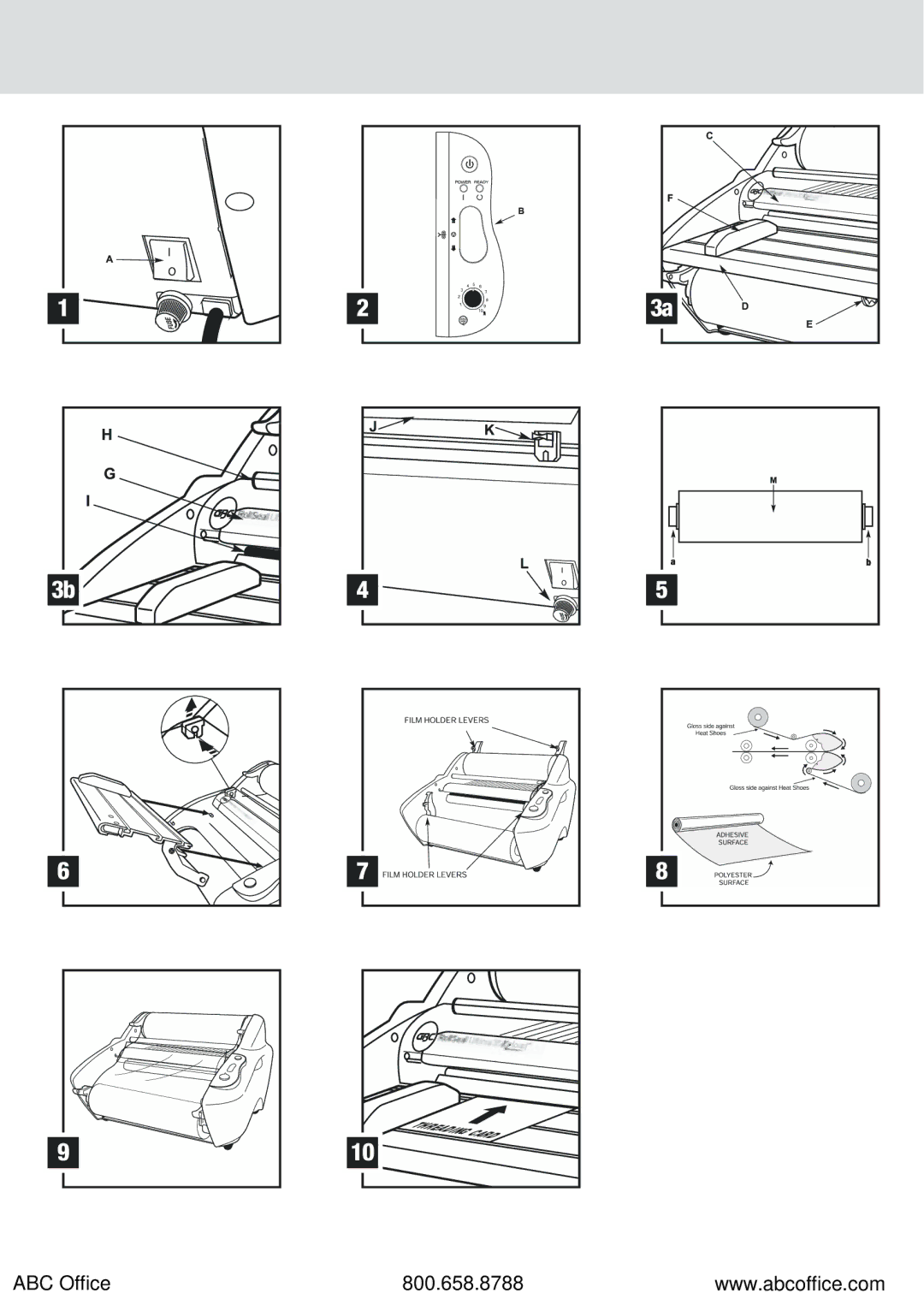 ABC Office 35 EZload manual ABC Office 800.658.8788 