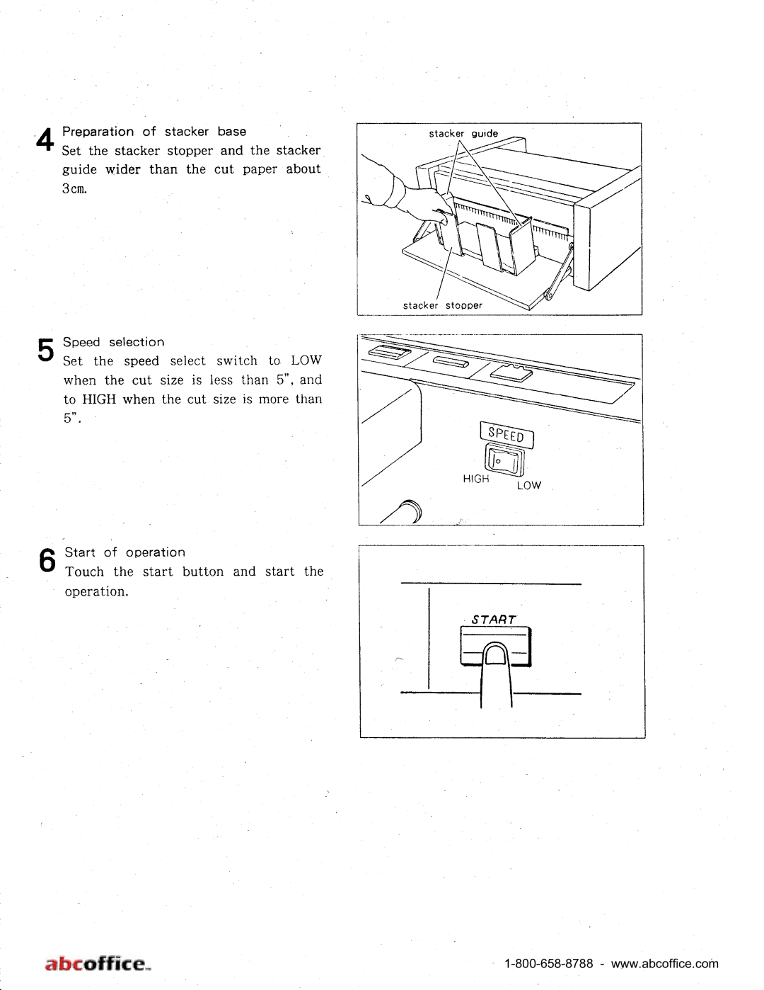 ABC Office FD 415 manual 