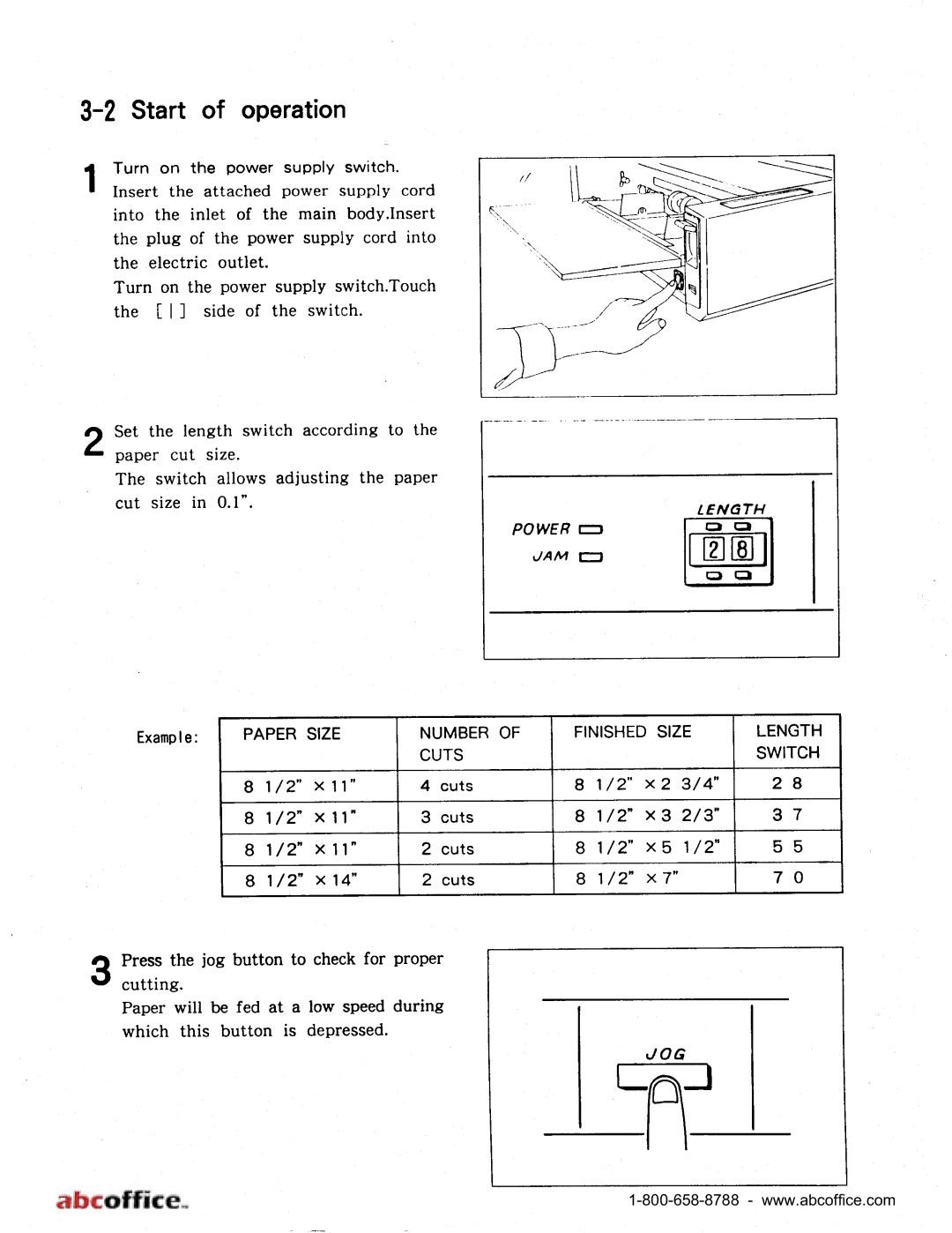 ABC Office FD 415 manual 