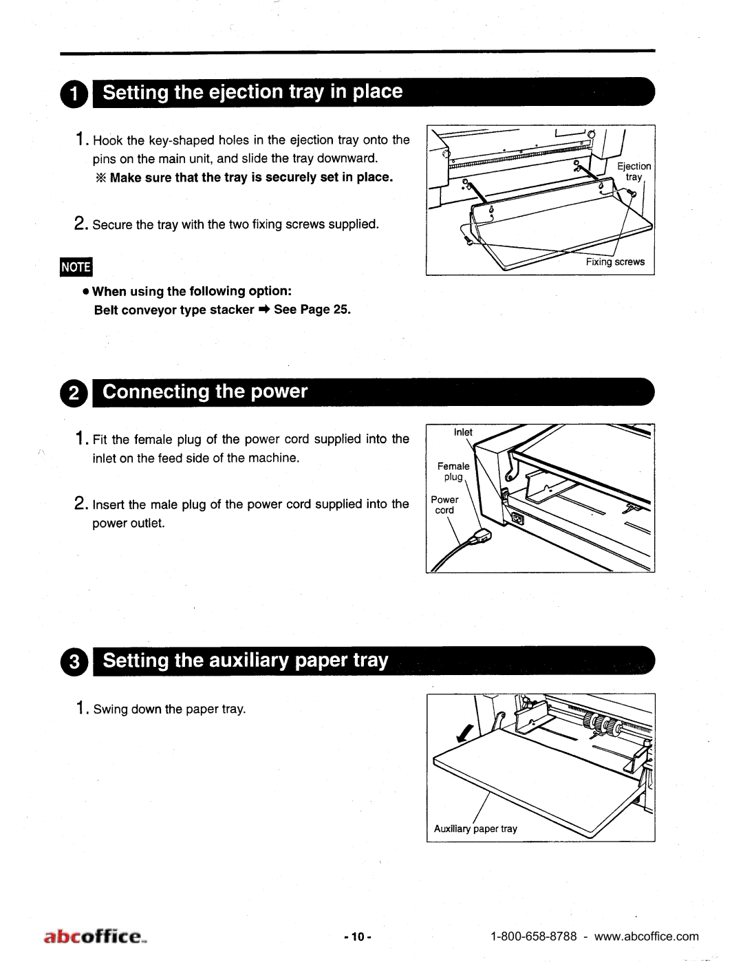 ABC Office FD 572 manual 