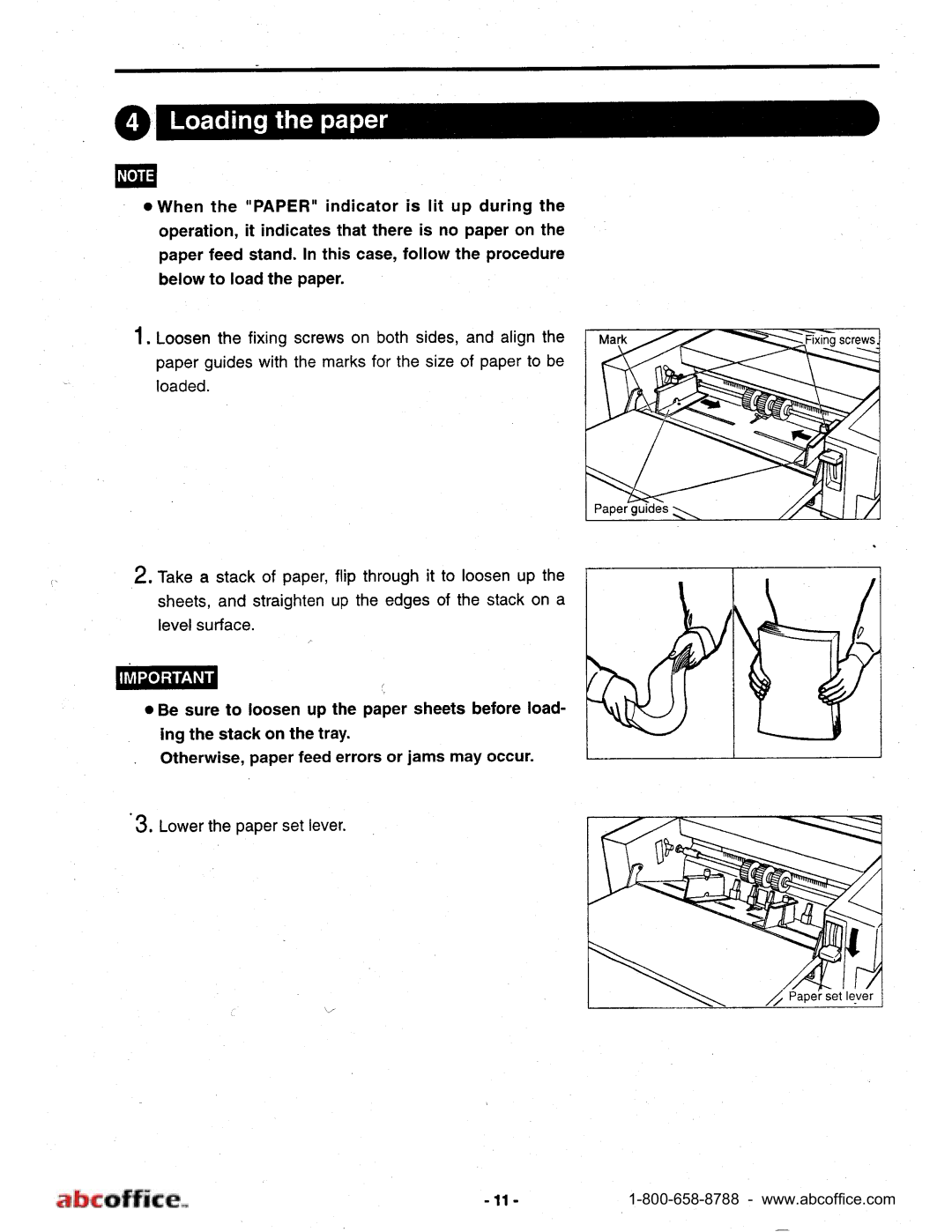 ABC Office FD 572 manual 