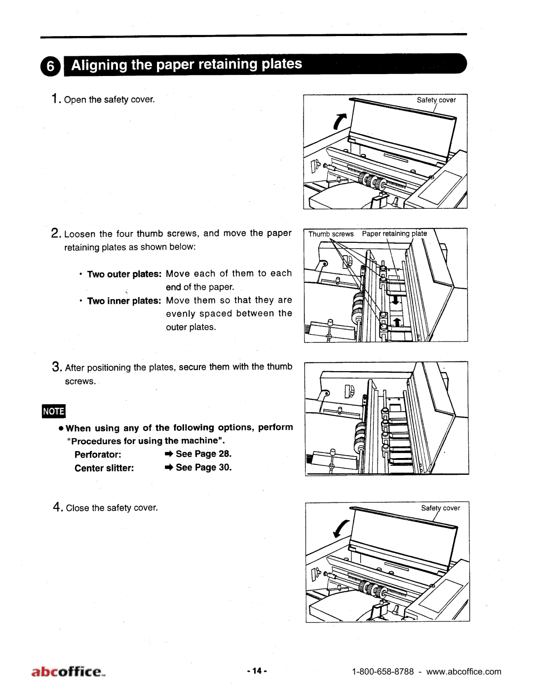 ABC Office FD 572 manual 