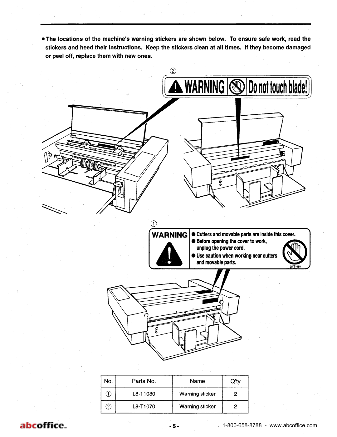 ABC Office FD 572 manual 